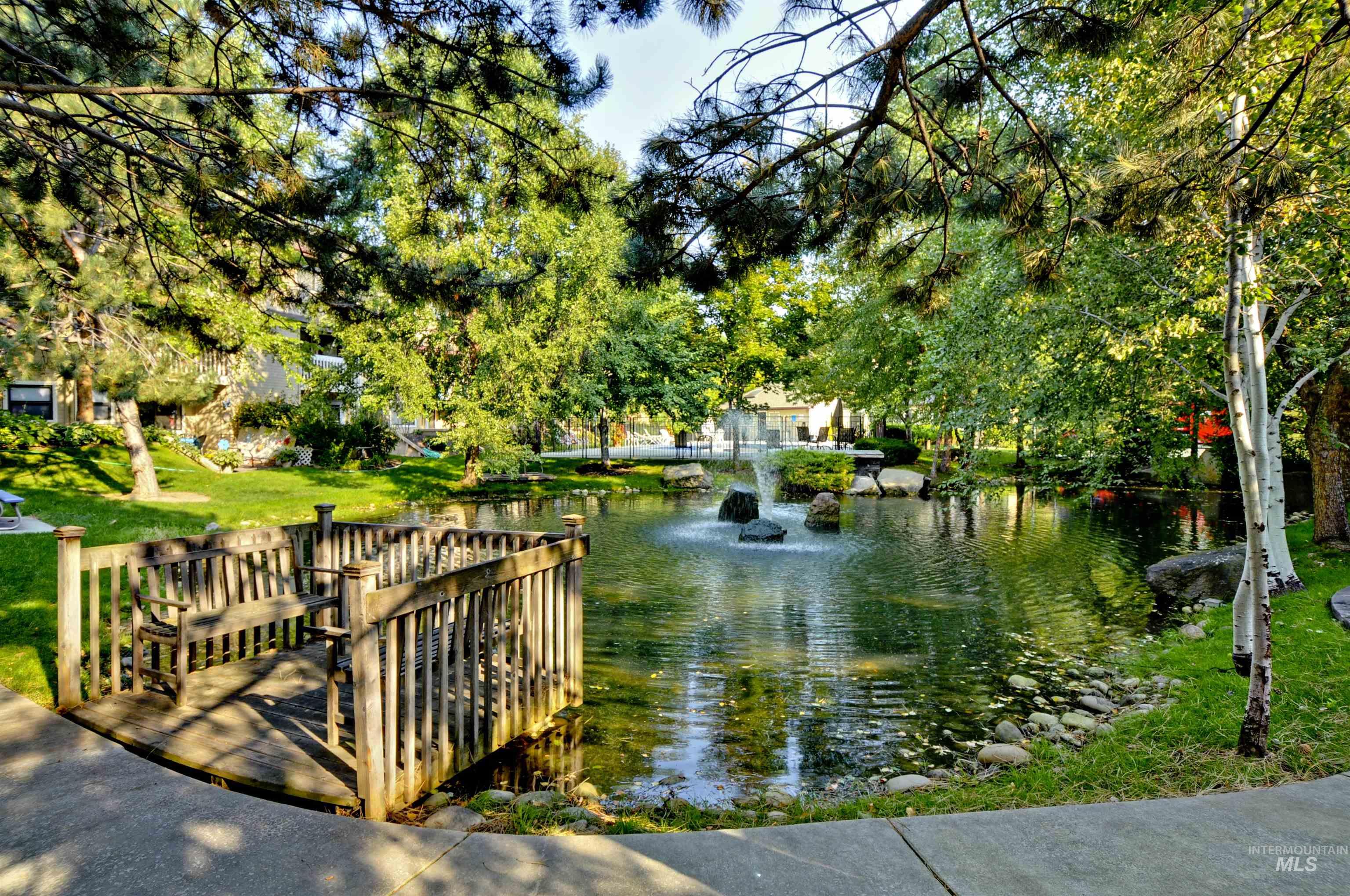 Ponds throughout the community