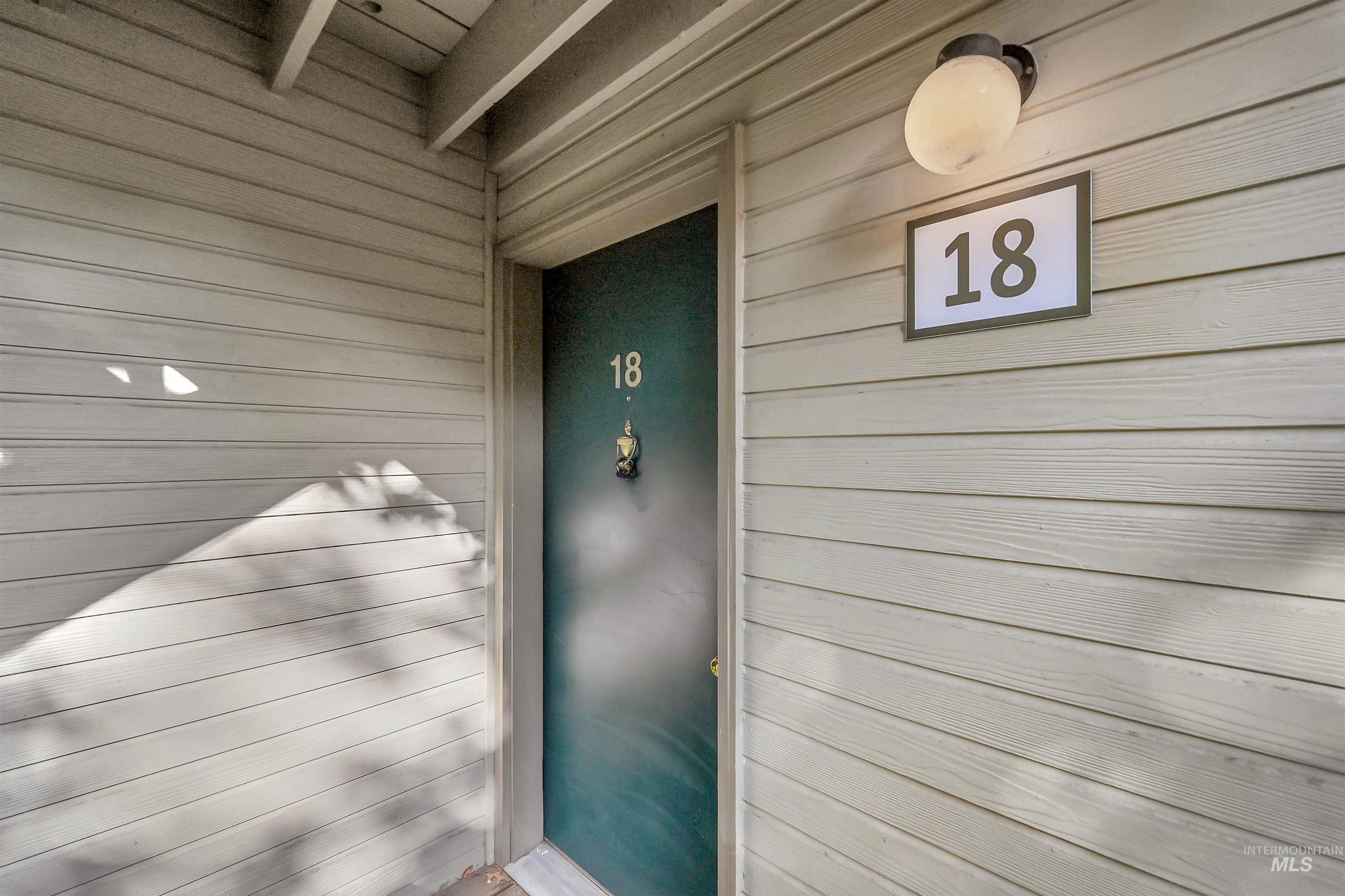 Entrance to property