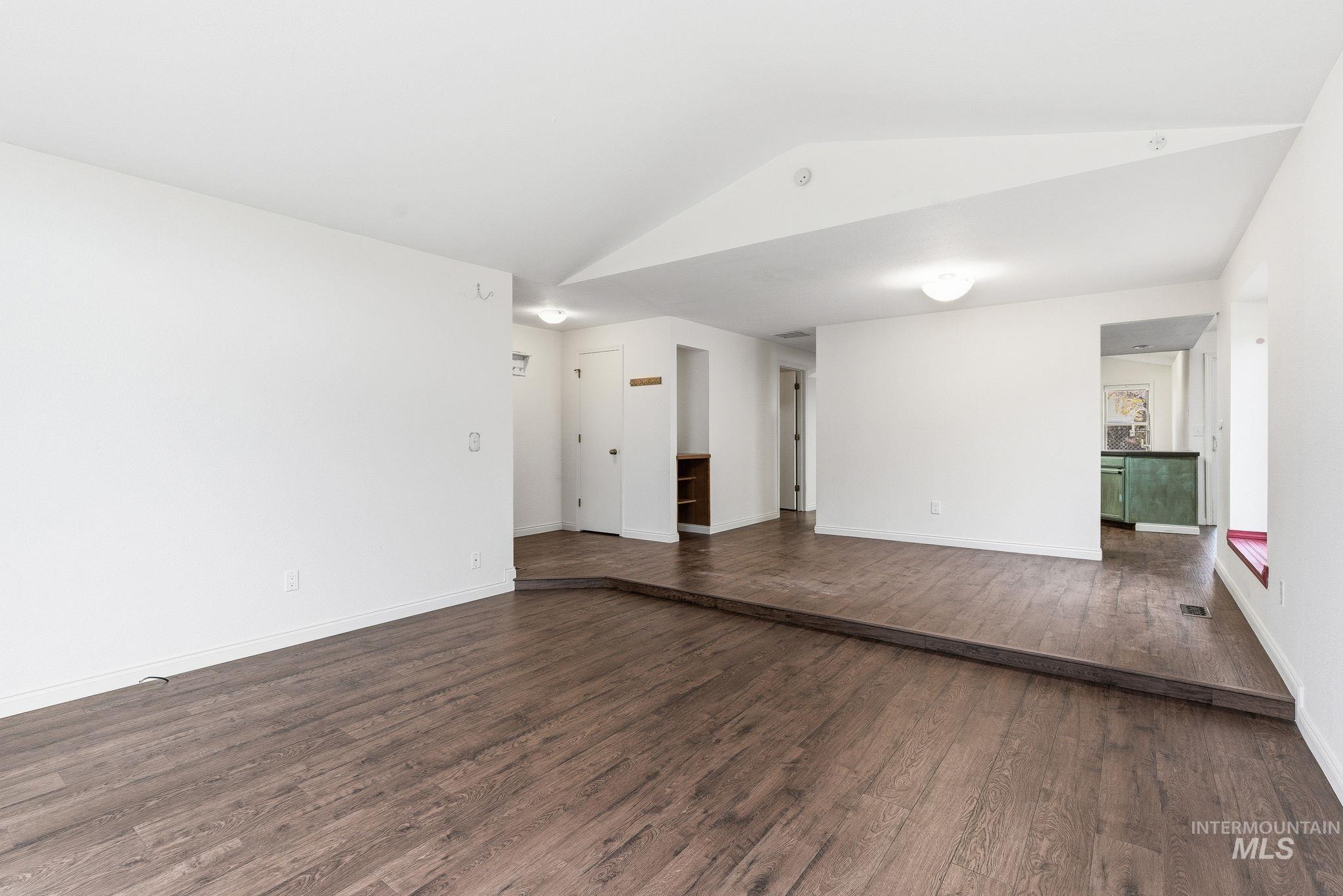 Living room to kitchen