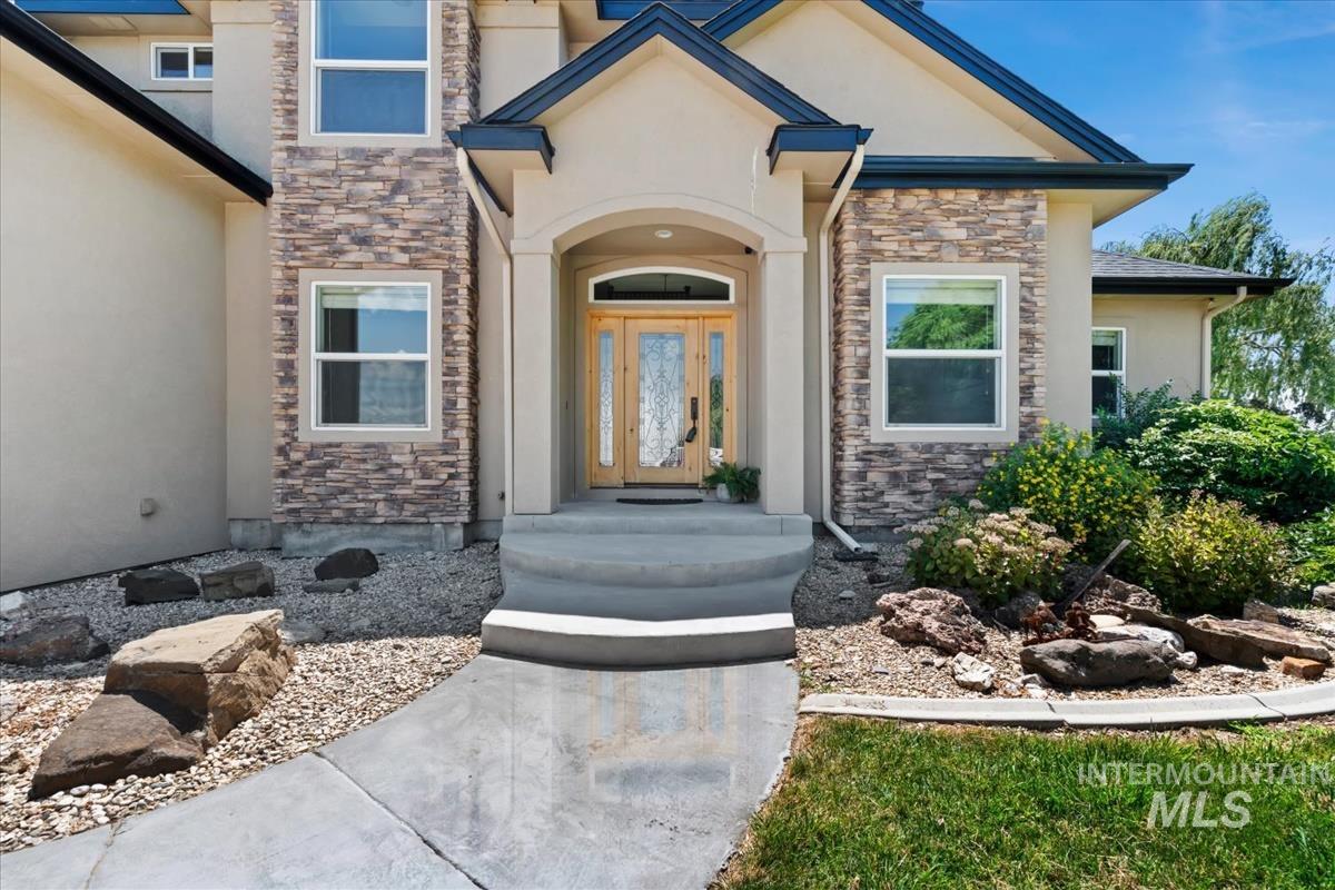 Exterior entry