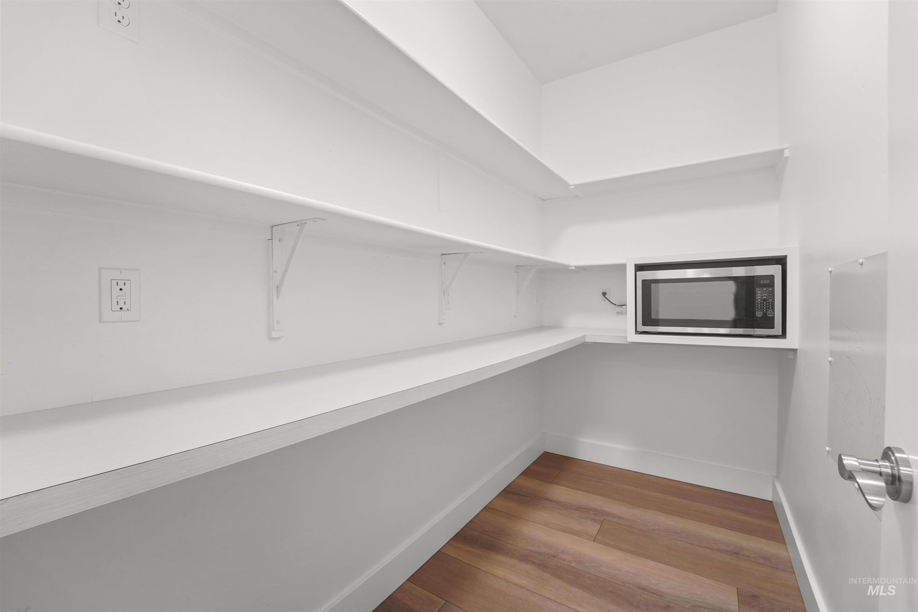 View of storage area