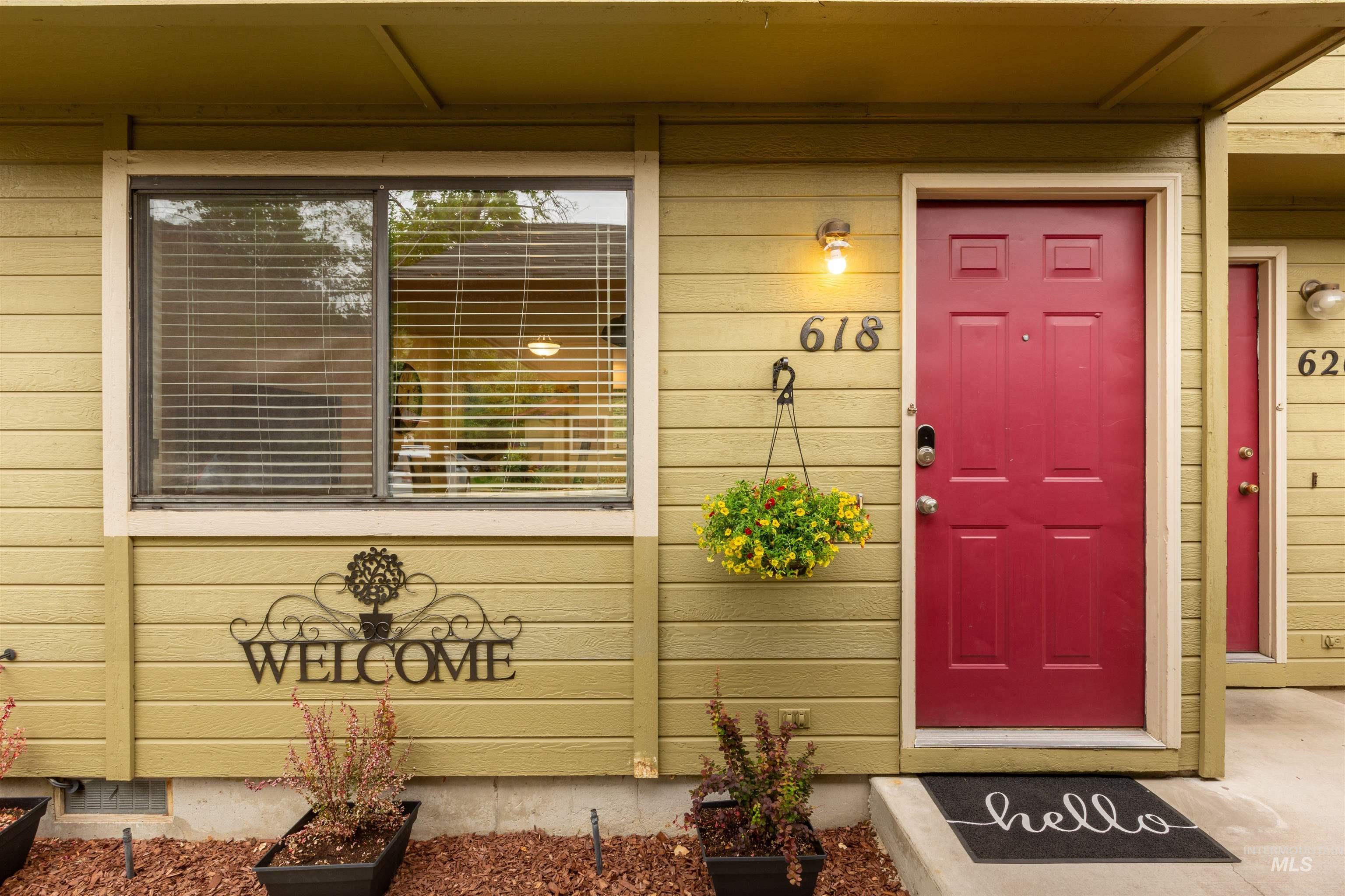 Entrance to property