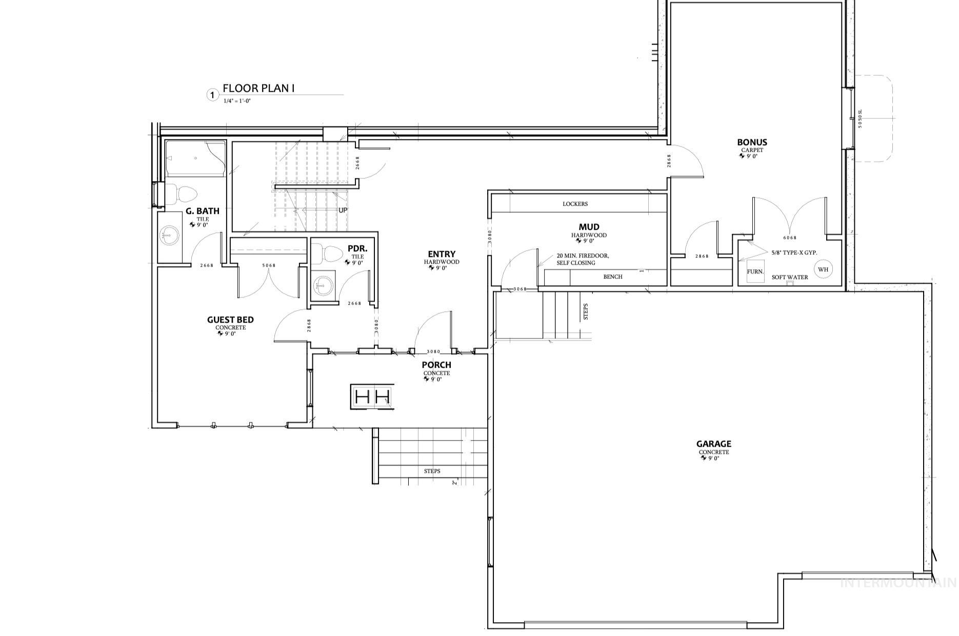 View of floor plan / room layout