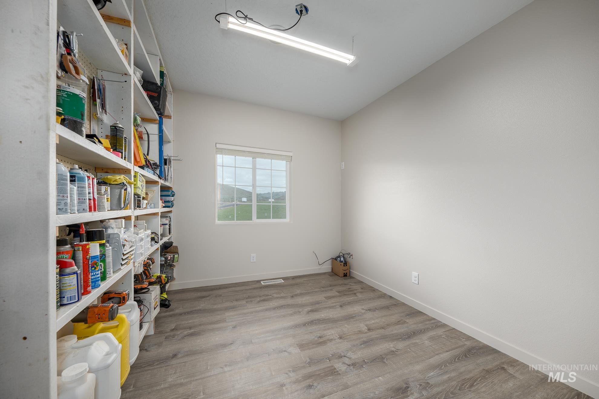 Storage area.