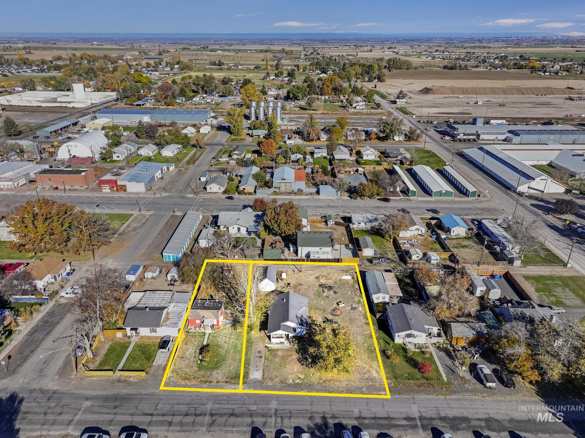 View of property location featuring property parcel outlined