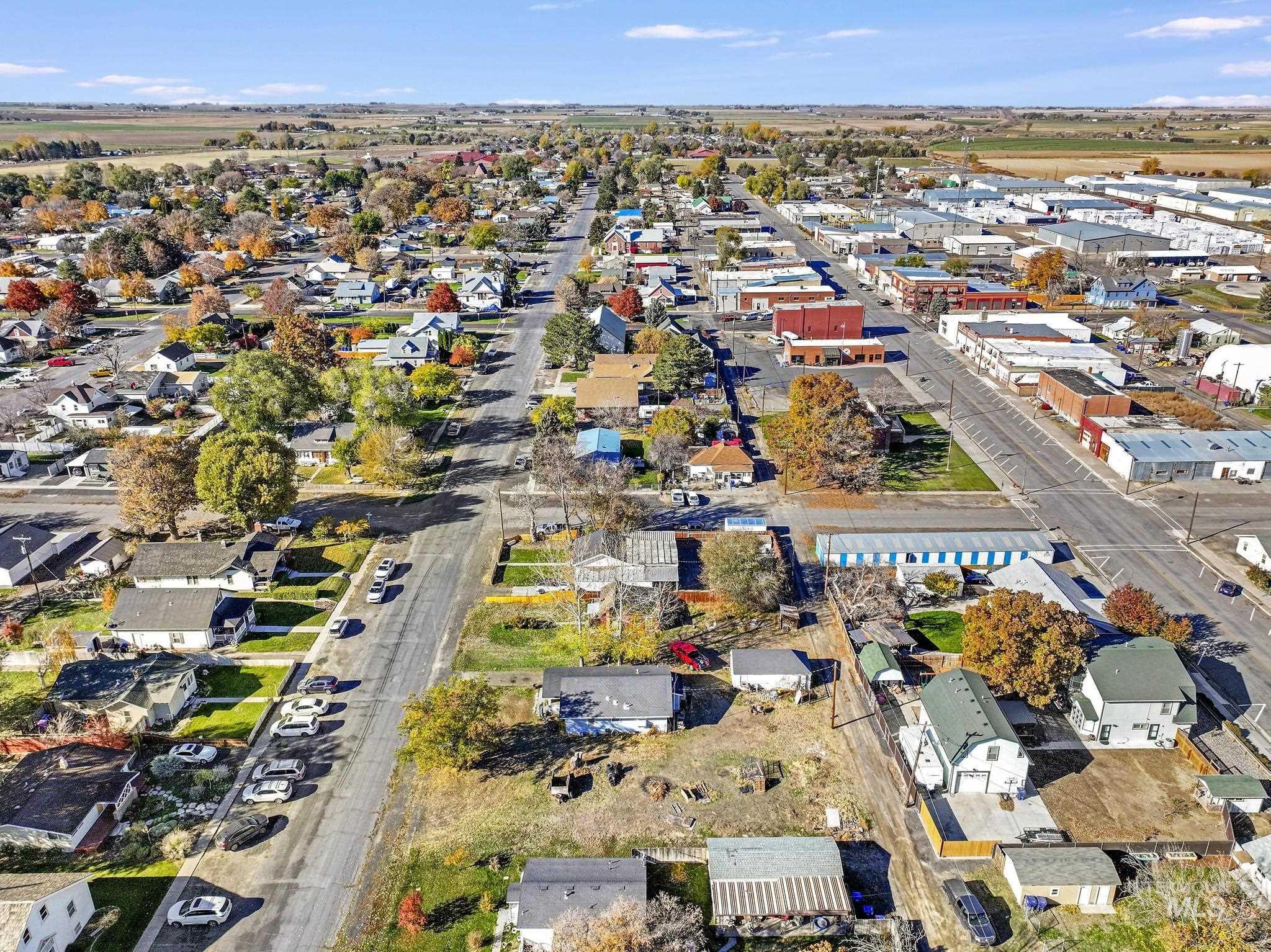 Aerial overview of property's location