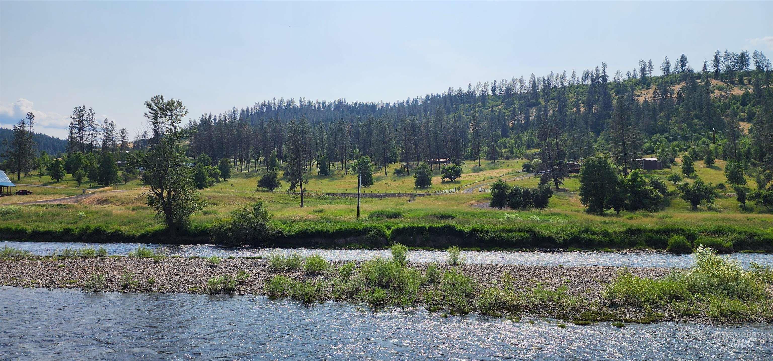 Mountain view featuring a large body of water