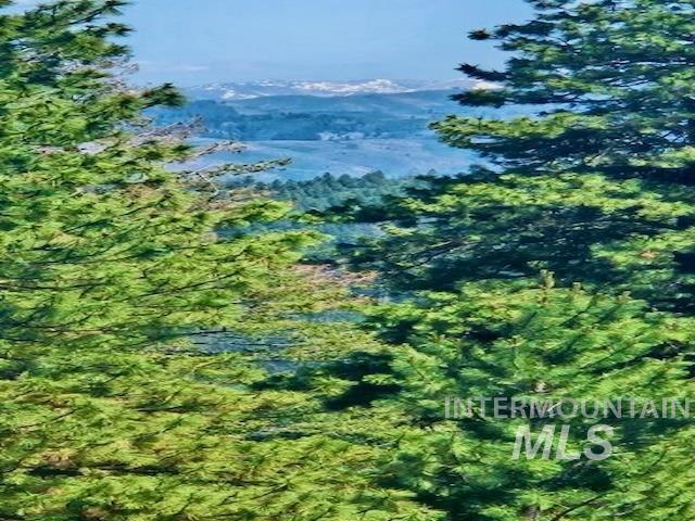 View of mountain background