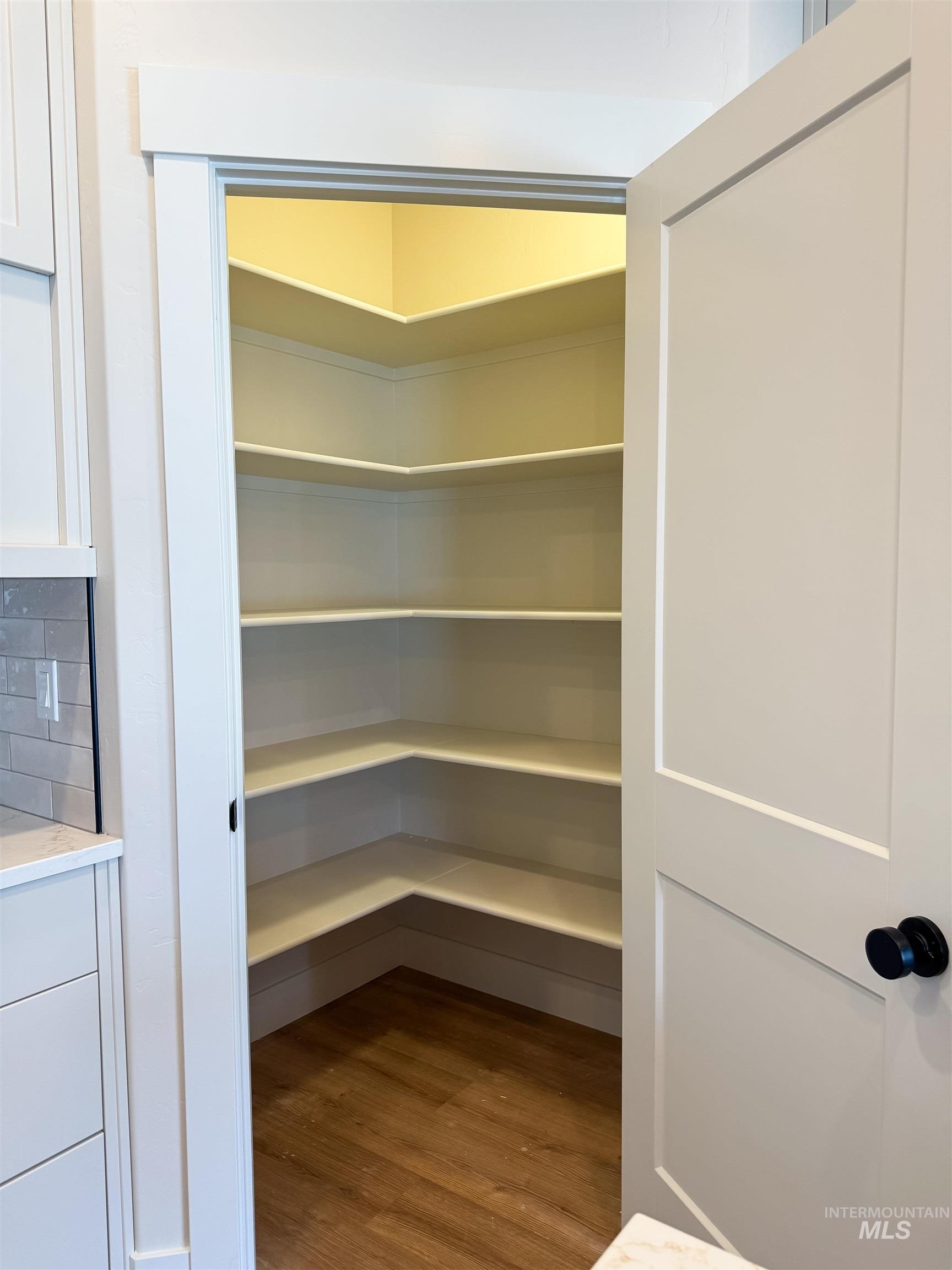 View of storage area