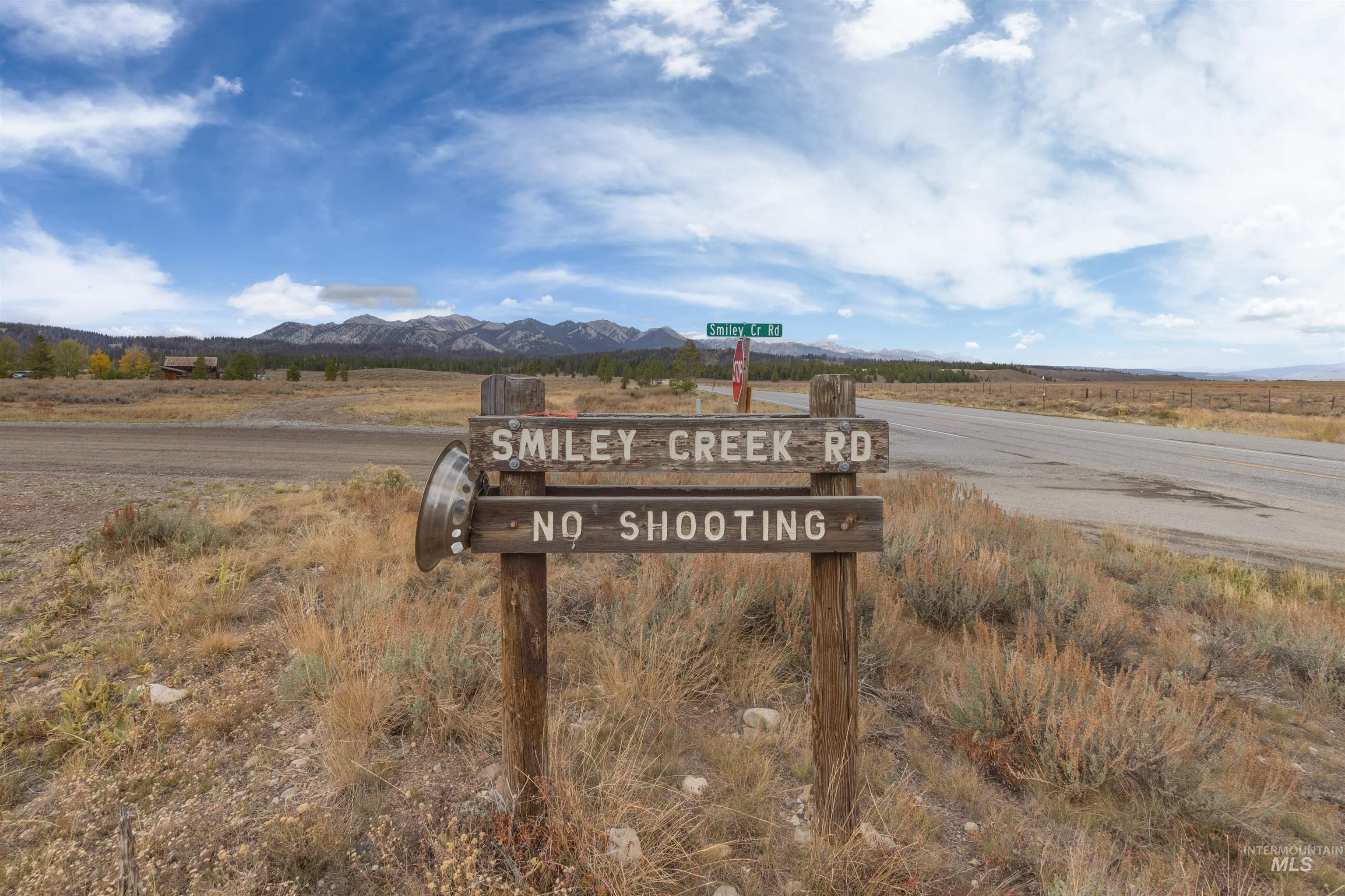 Exterior view of a mountainous background