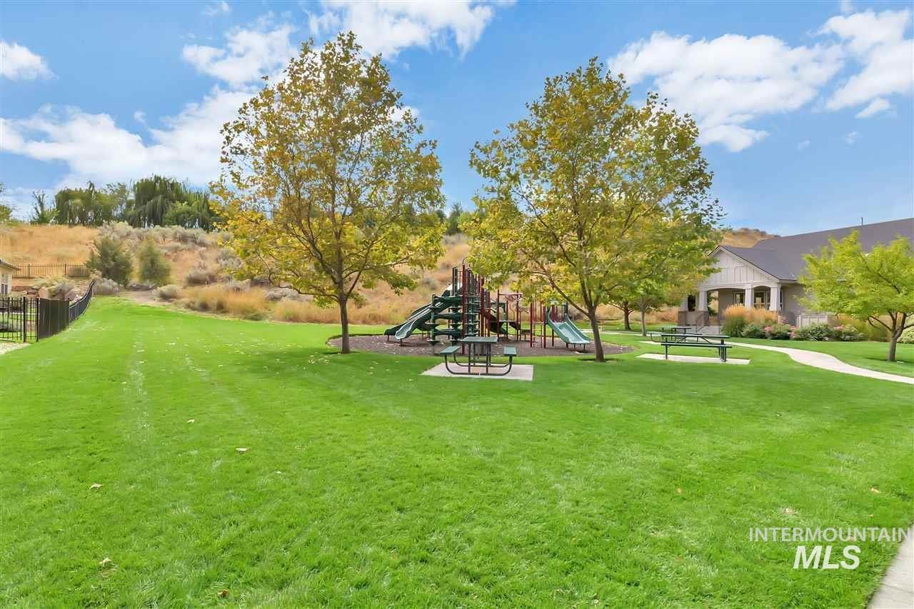 Community play area featuring a yard