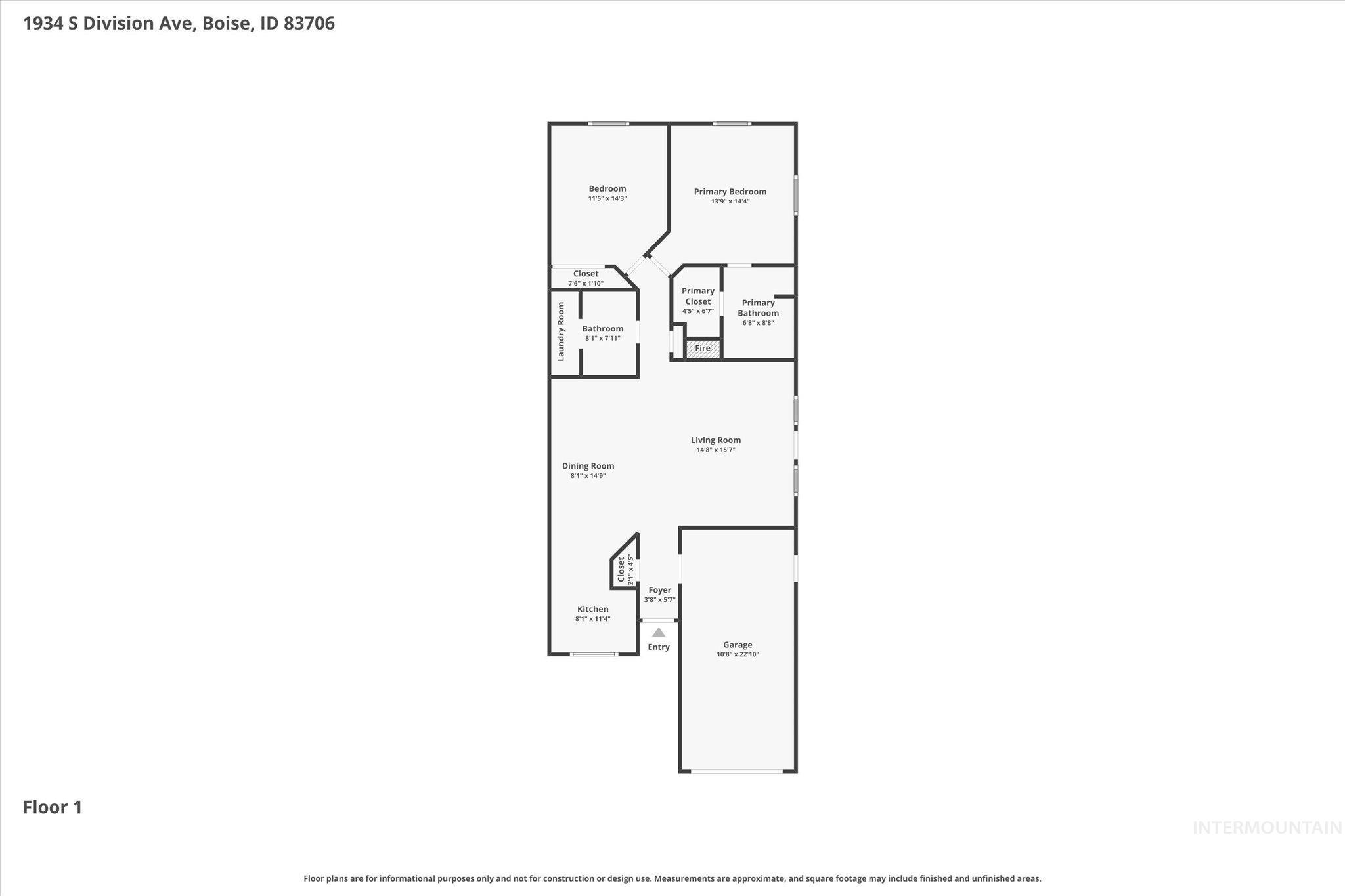 View of home floor plan