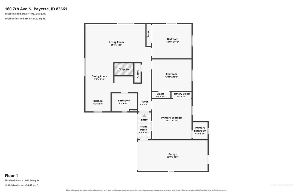 Photo of 160 7th Ave. N AVE, Payette, ID 83661 (MLS # 98999745)
