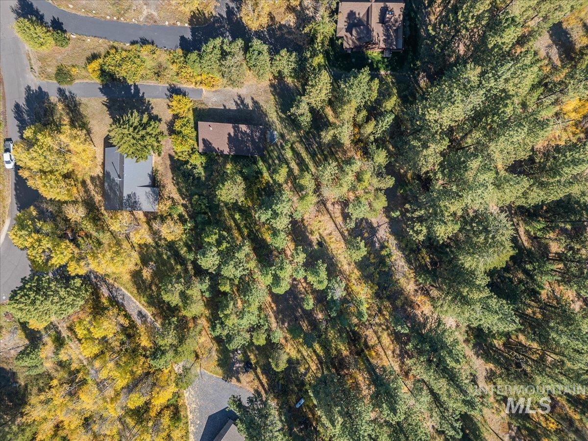 Aerial view of property's location