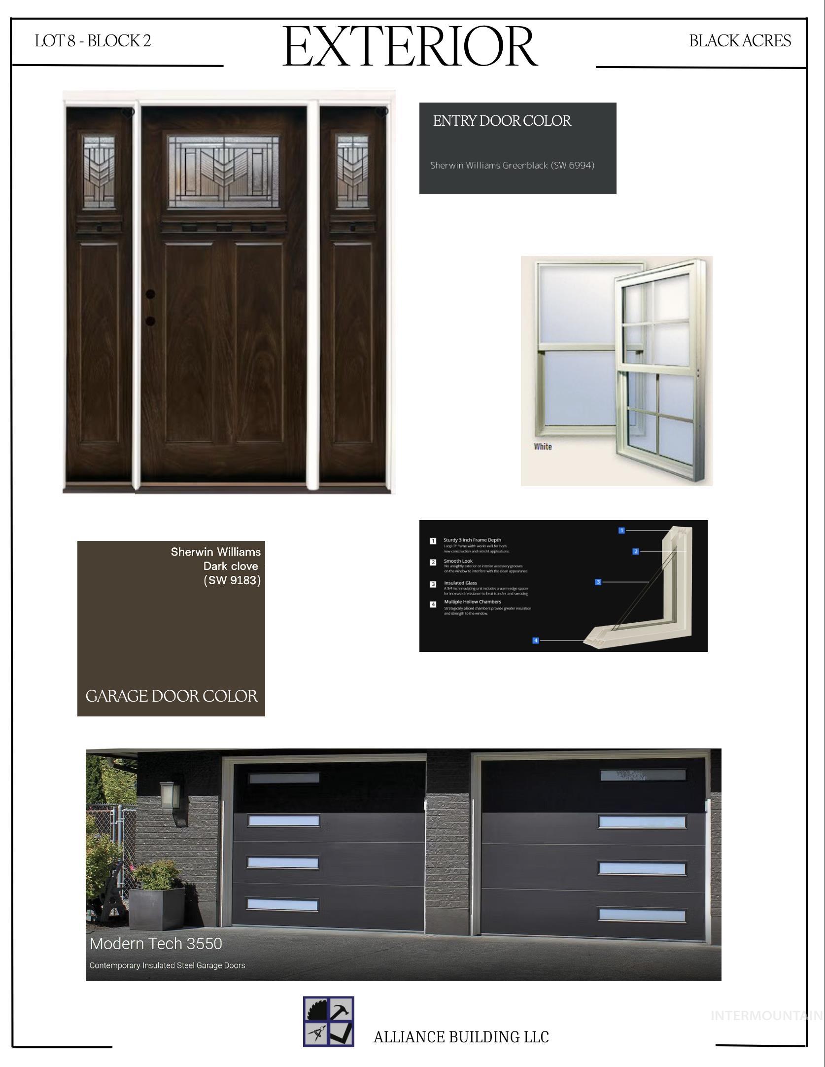 View of marketing collateral with multiple images