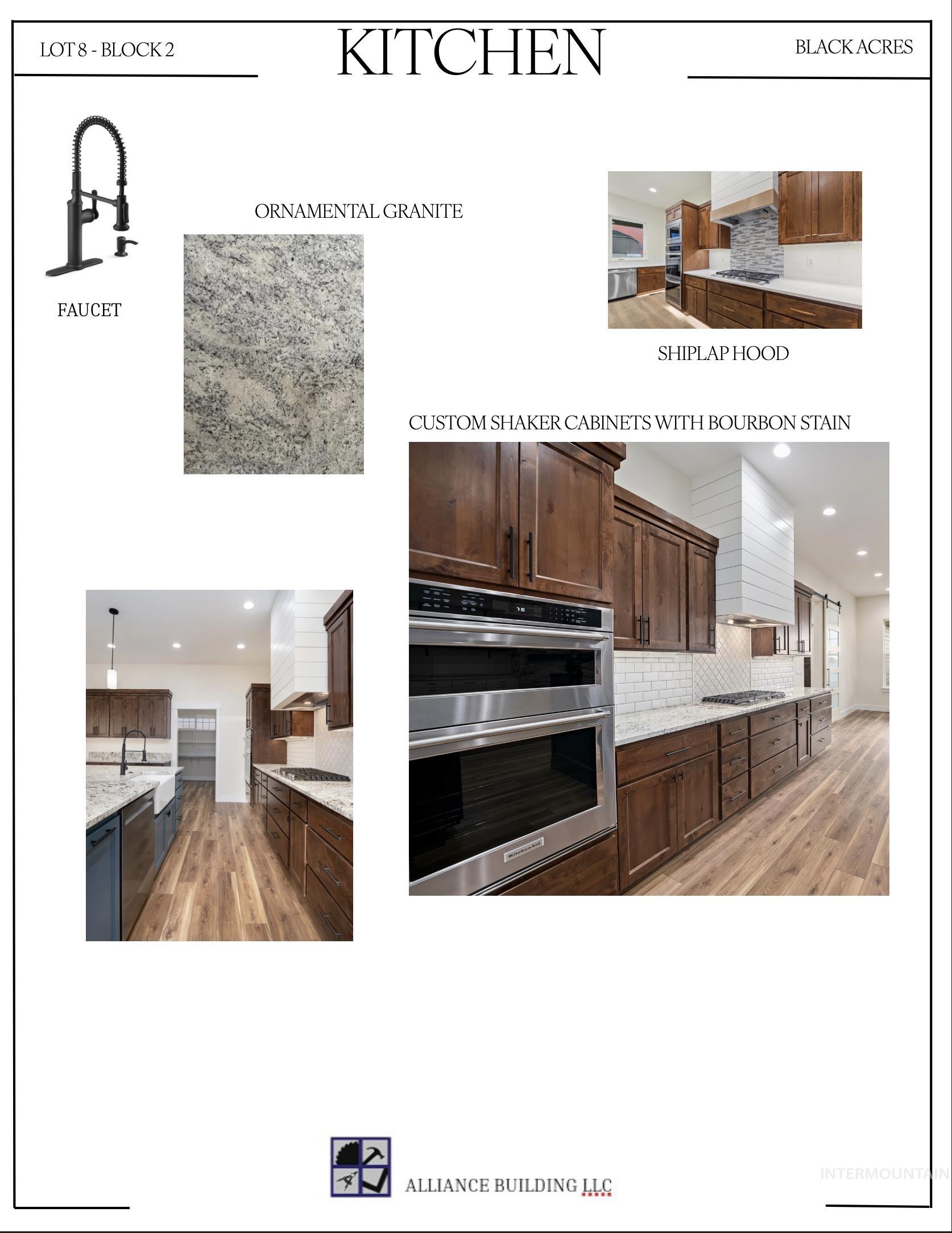 View of a document with a collage of images