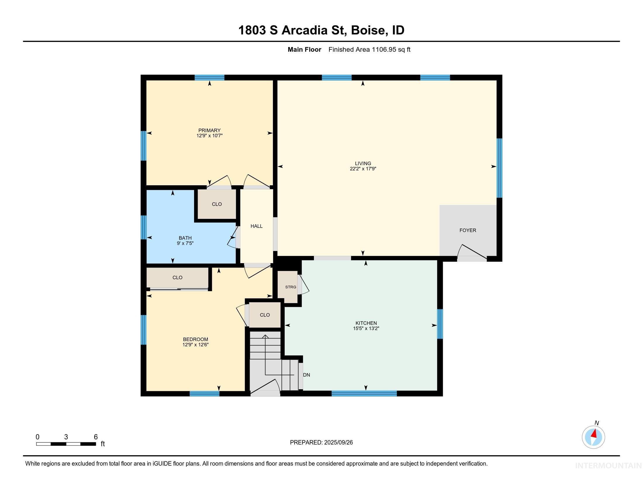 View of home floor plan