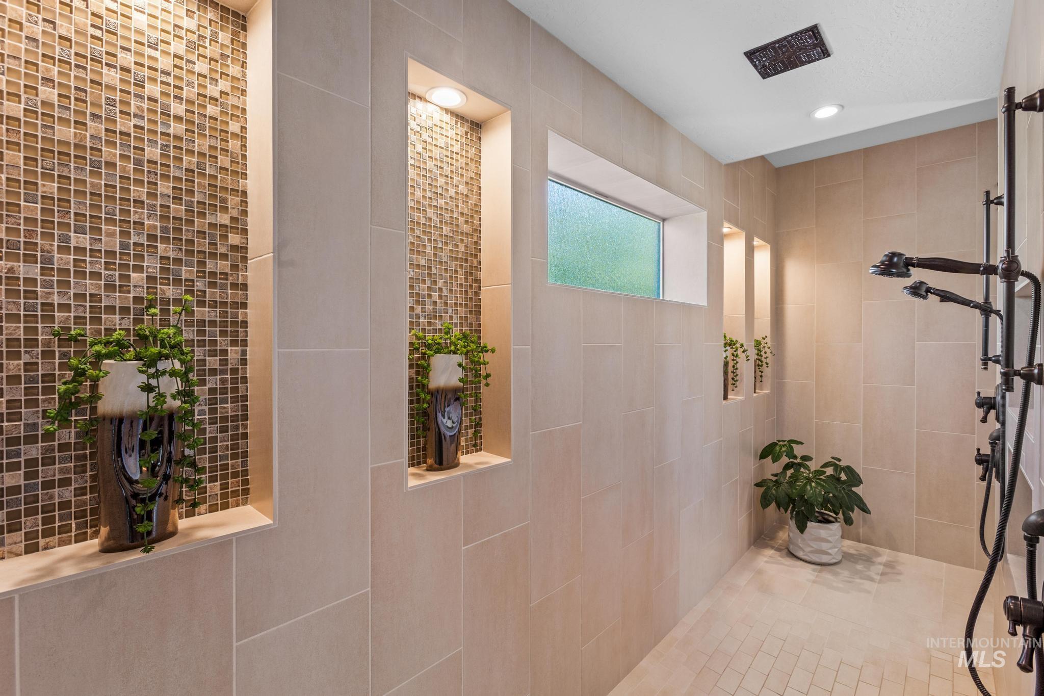 Full bathroom featuring a walk in shower