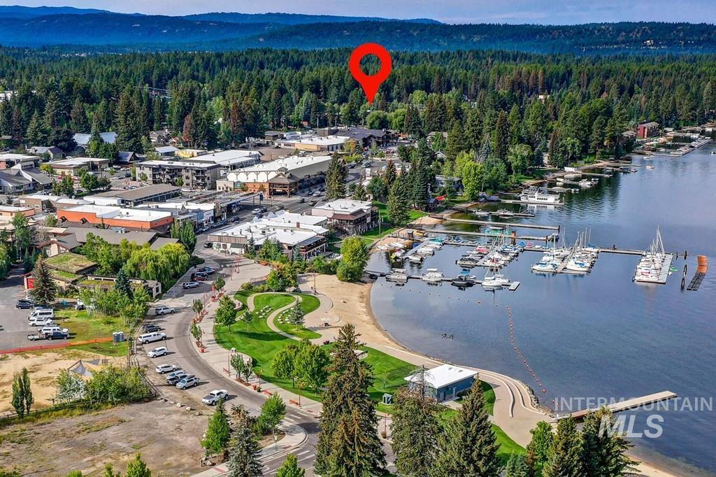 Two blocks from downtown McCall or Payette Lake.