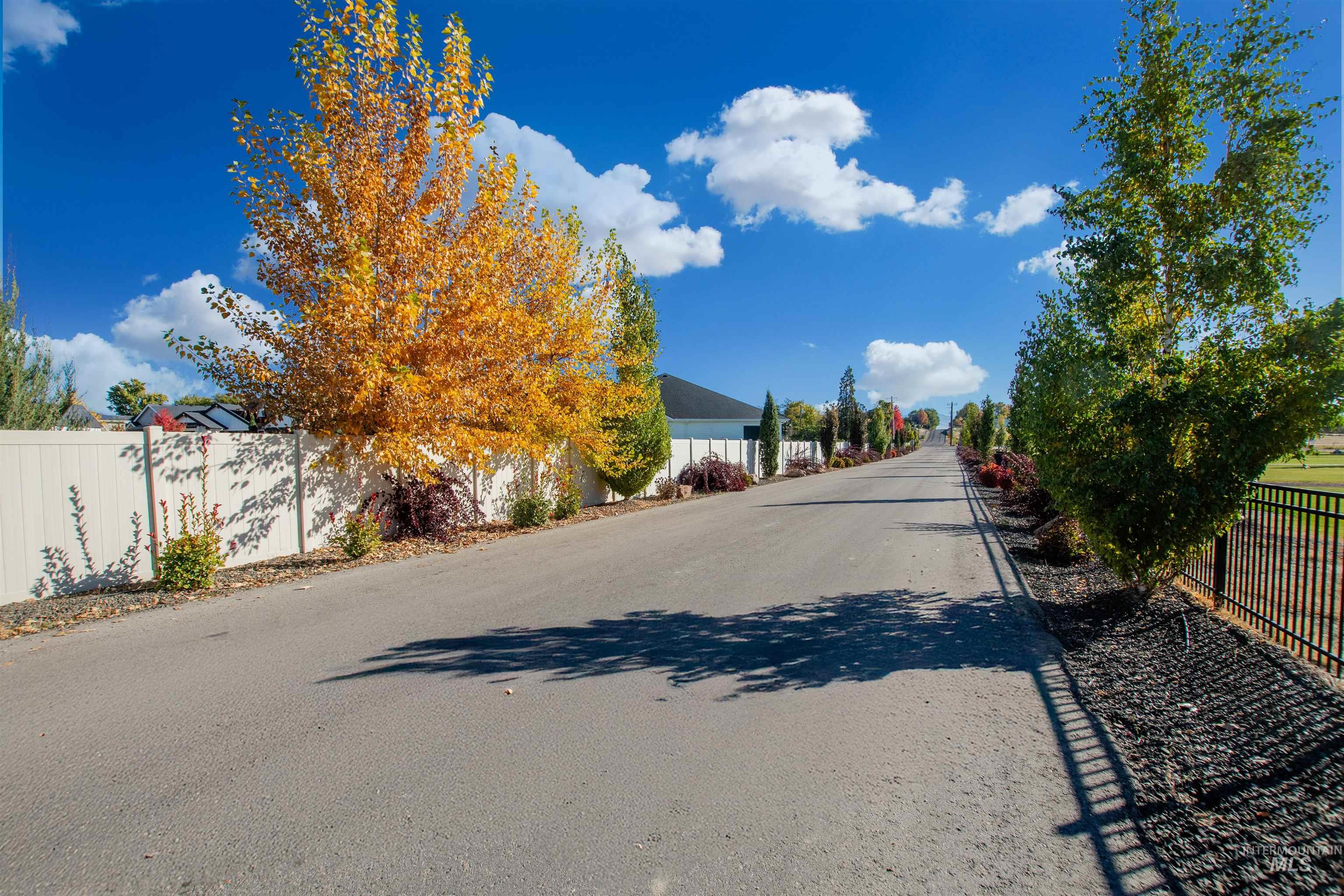 View of asphalt road