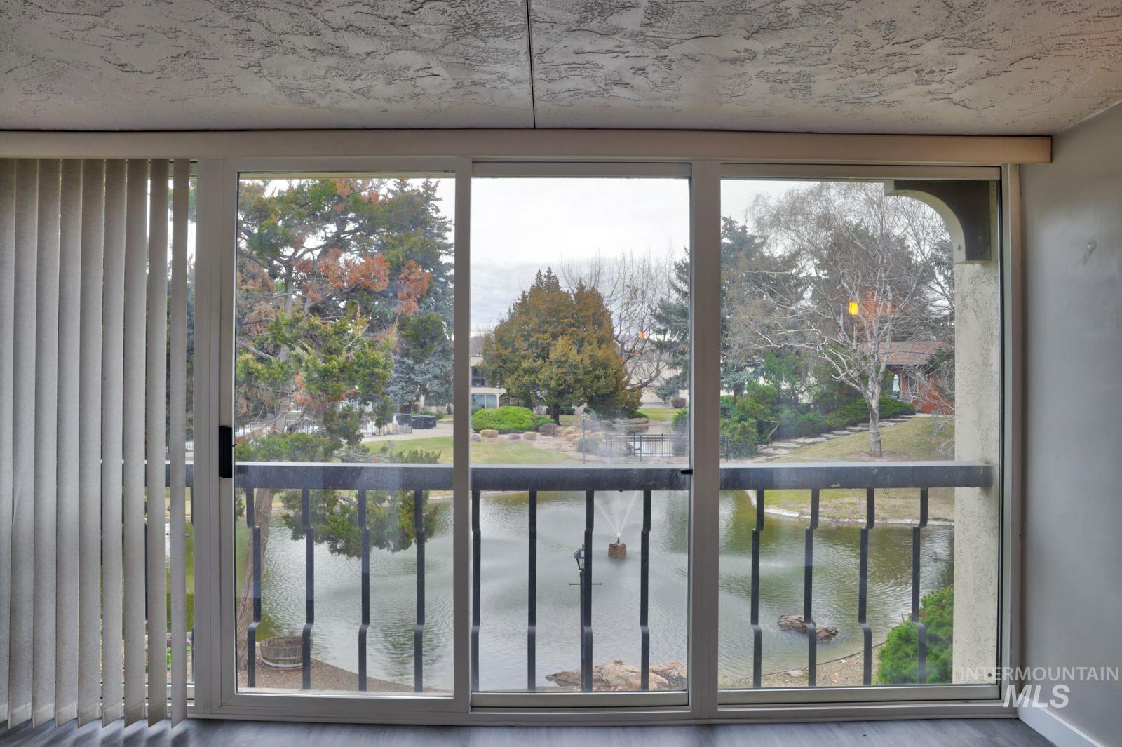 Detailed view of nearby water