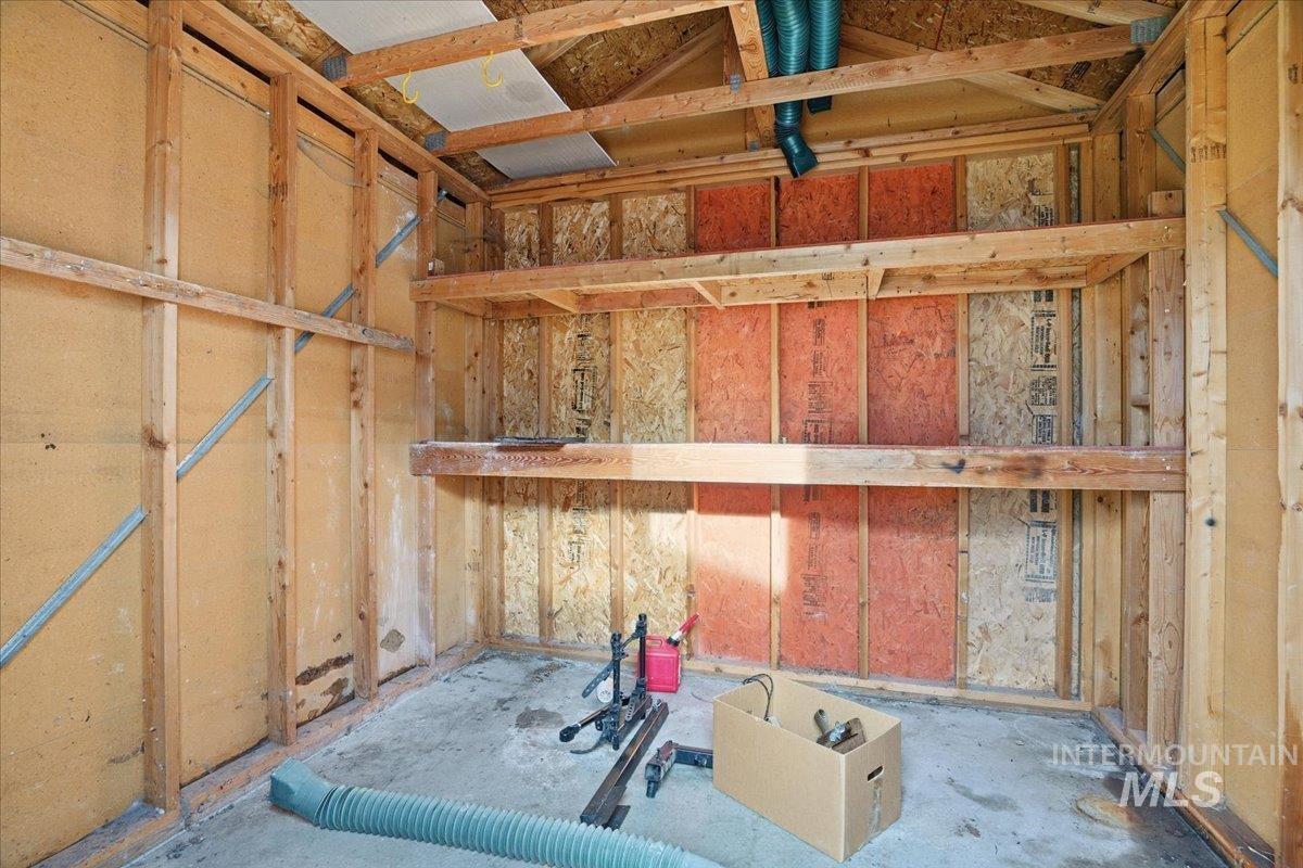 View of storage area