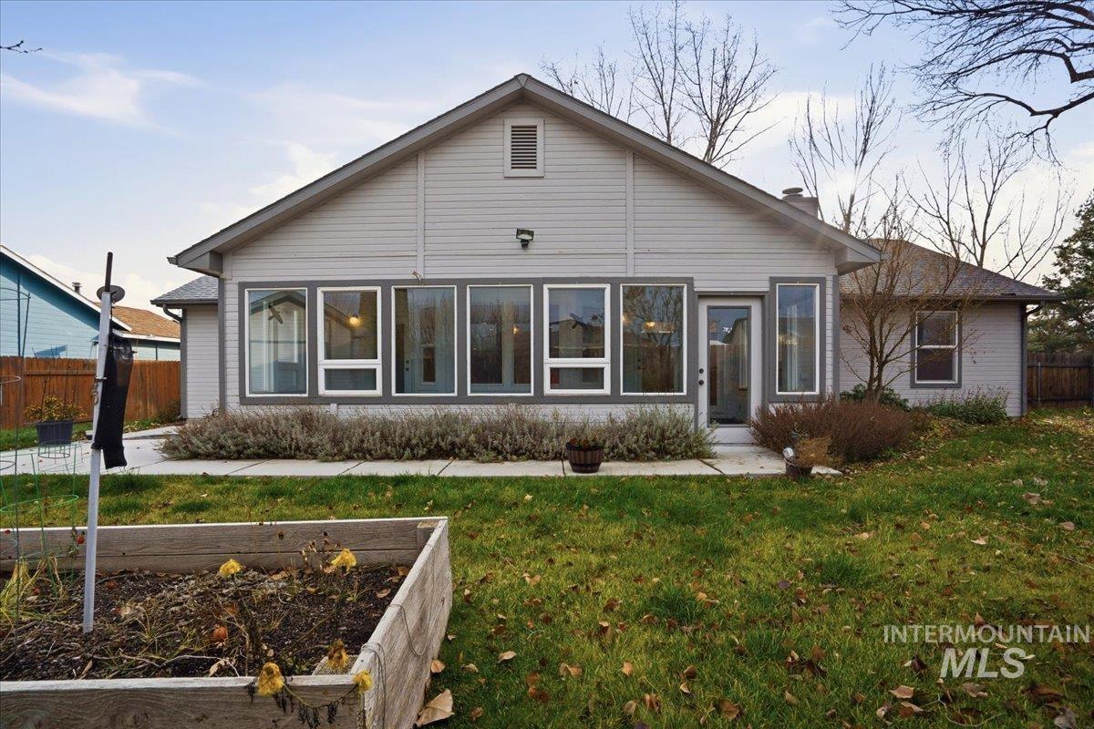 Bungalow-style home featuring a garden