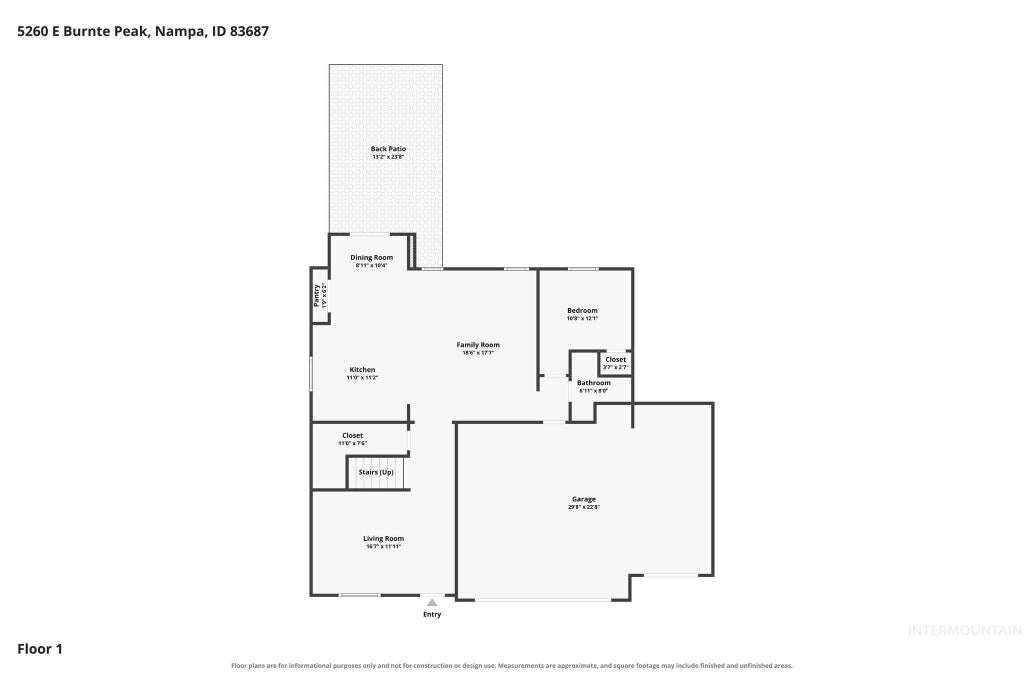 Photo of 5260 E Burnte Peak St, Nampa, ID 83687 (MLS # 99003572)
