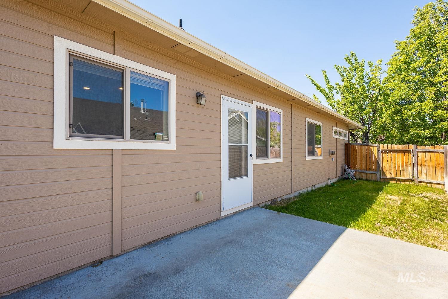 View of patio / terrace with a gate