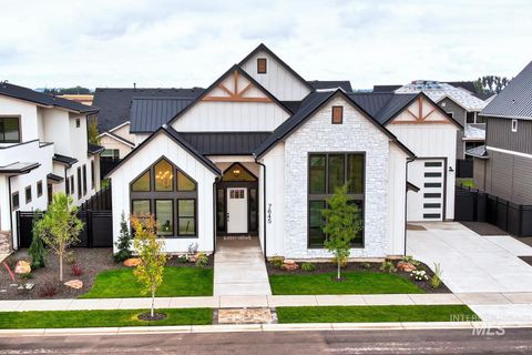 Photo of 7645 W Lookout View St, Meridian, ID 83646 (MLS # 98963817)