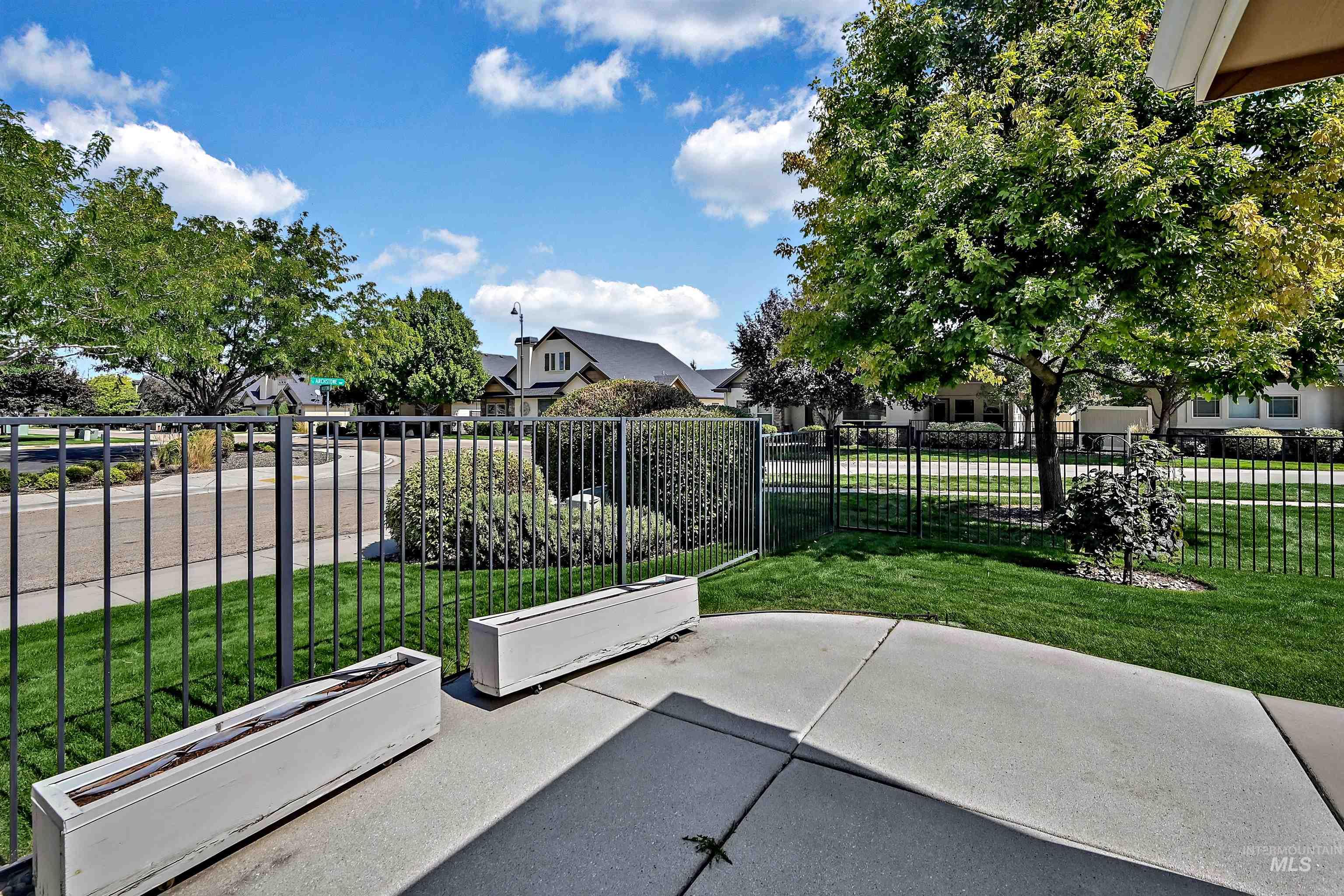 View of patio / terrace with a residential view
