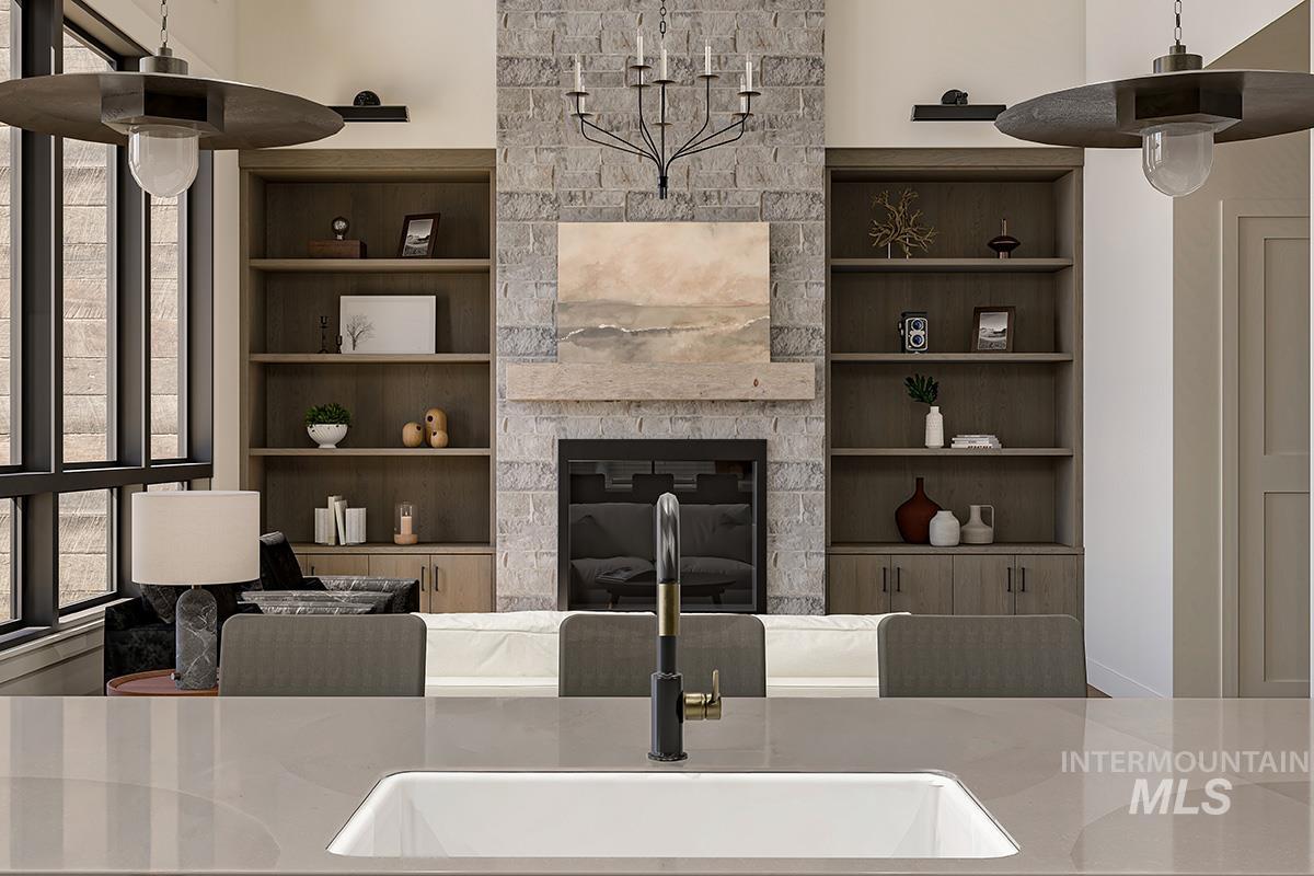 View of living area