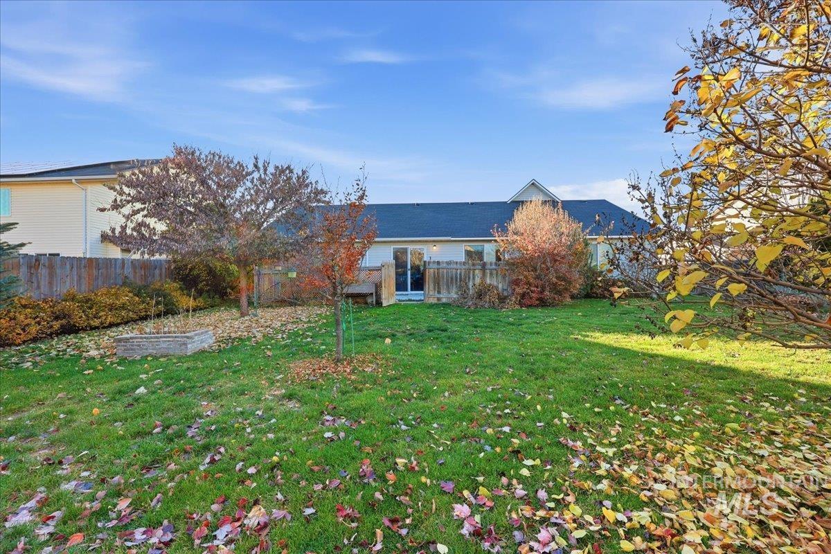 Rear view of property