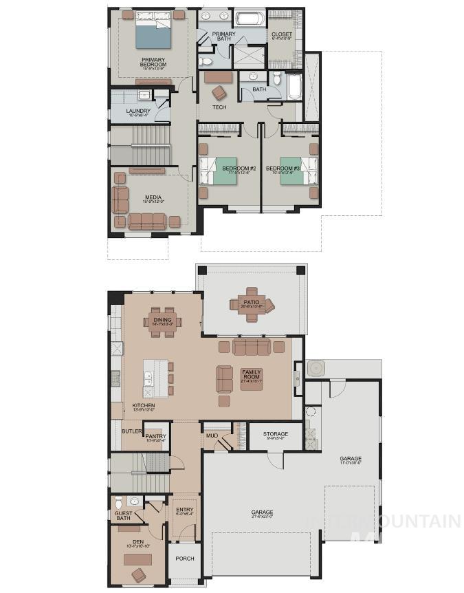View of home floor plan