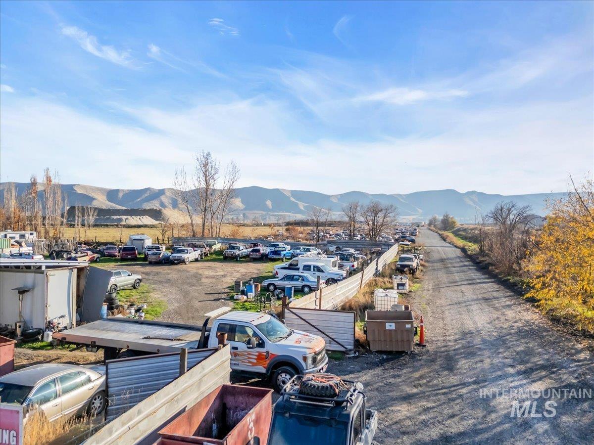 View of road featuring a mountain view