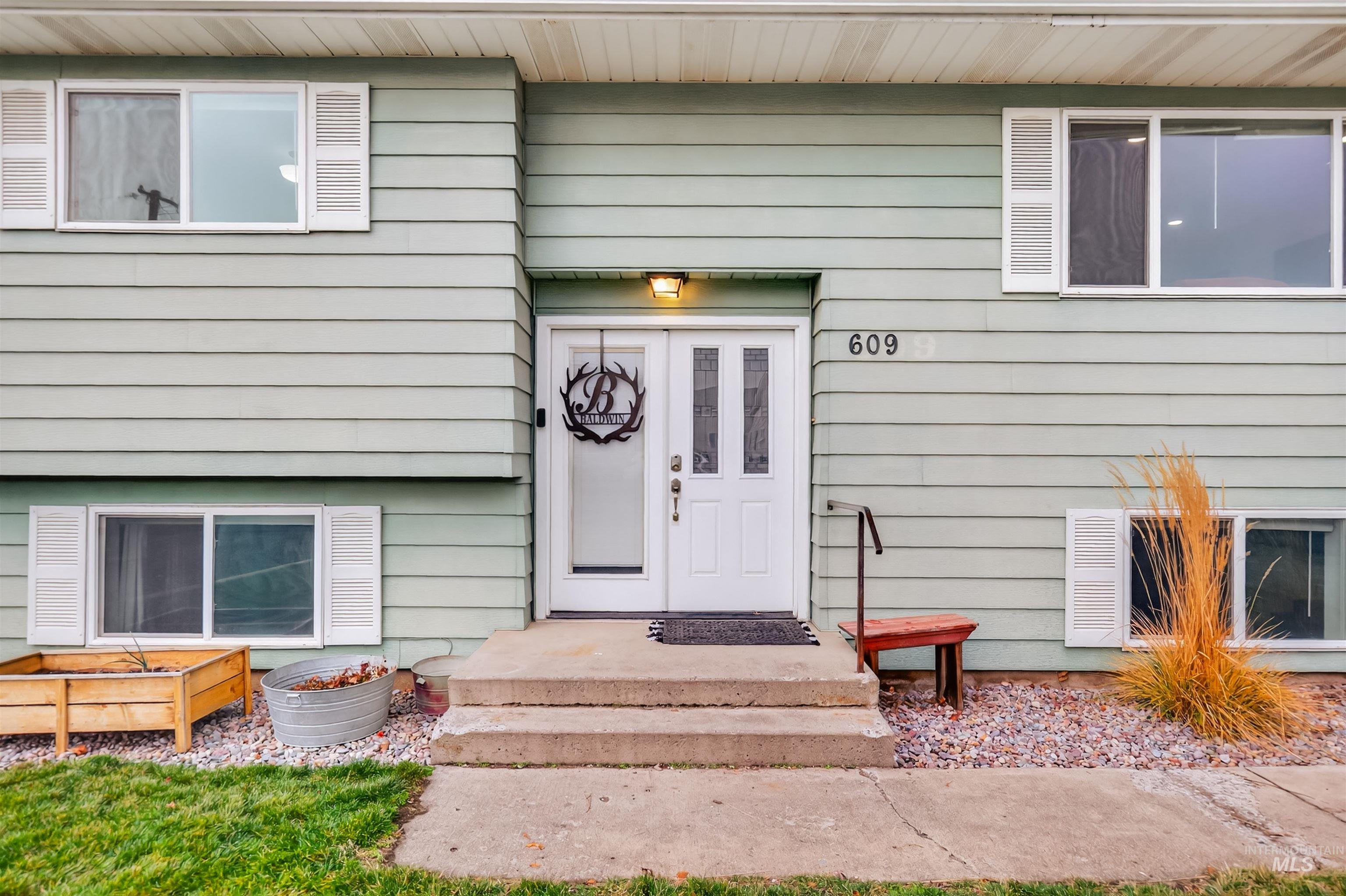 View of exterior entry