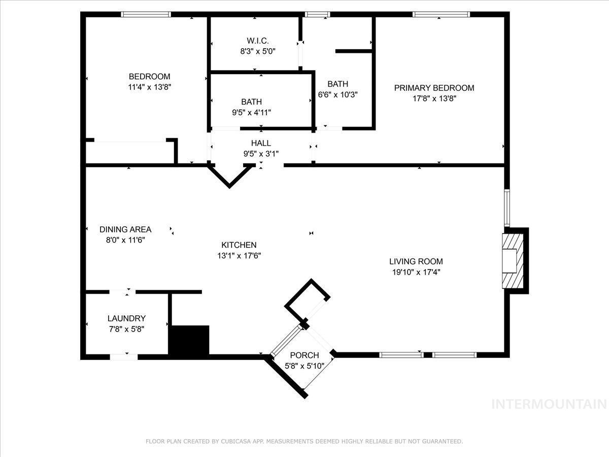 View of room layout