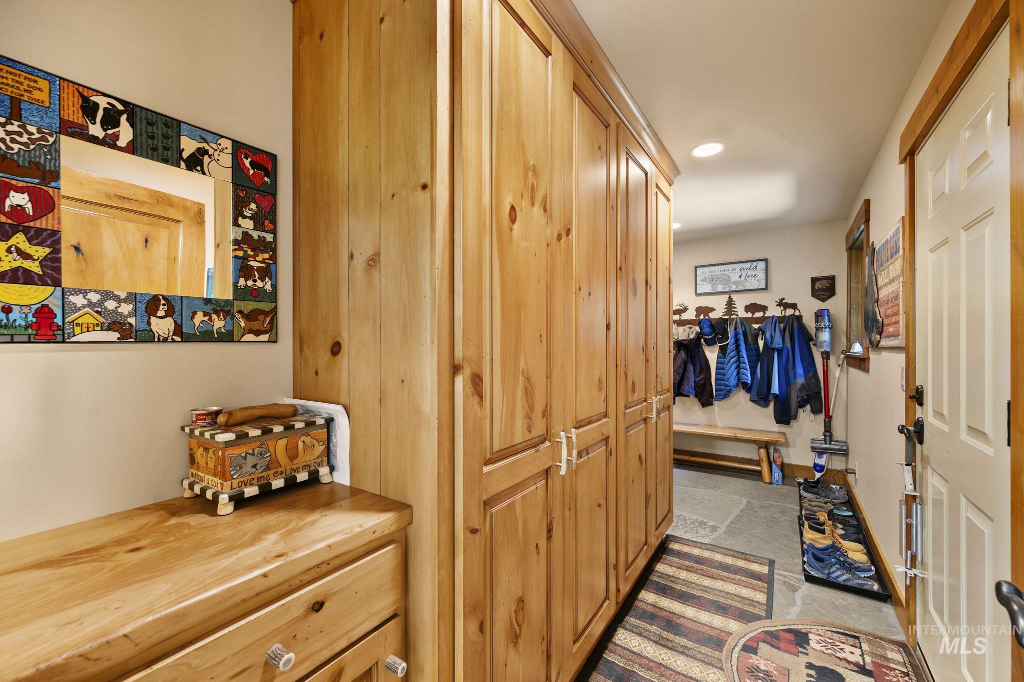 View of spacious closet