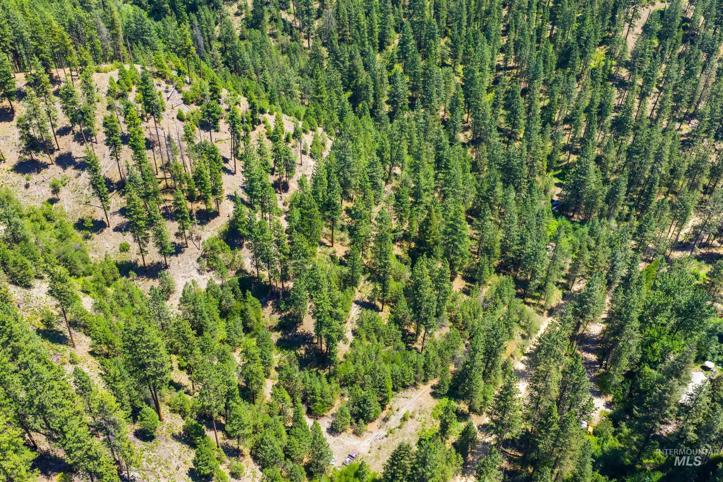 Aerial view of property's location