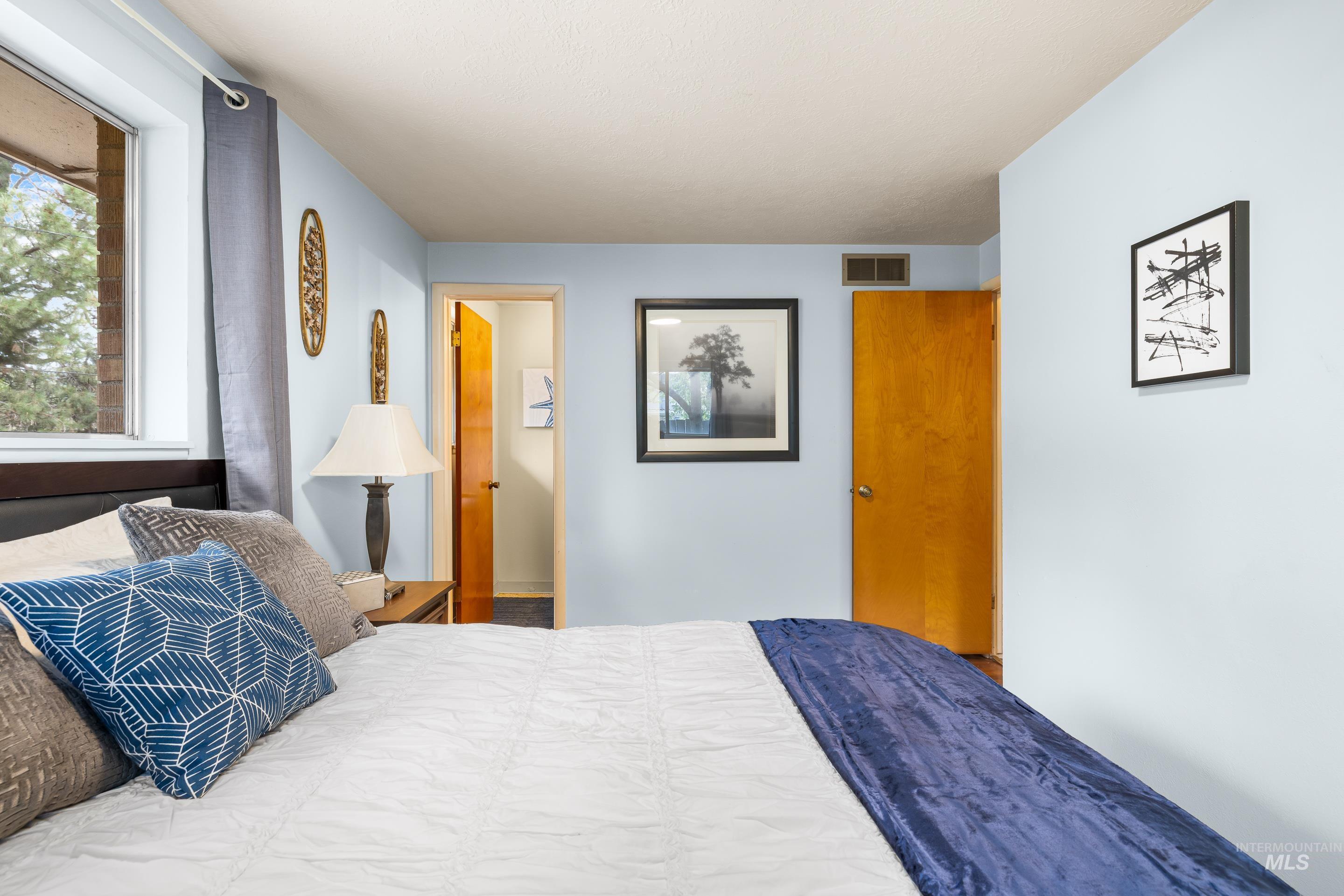 Bedroom with connected bathroom