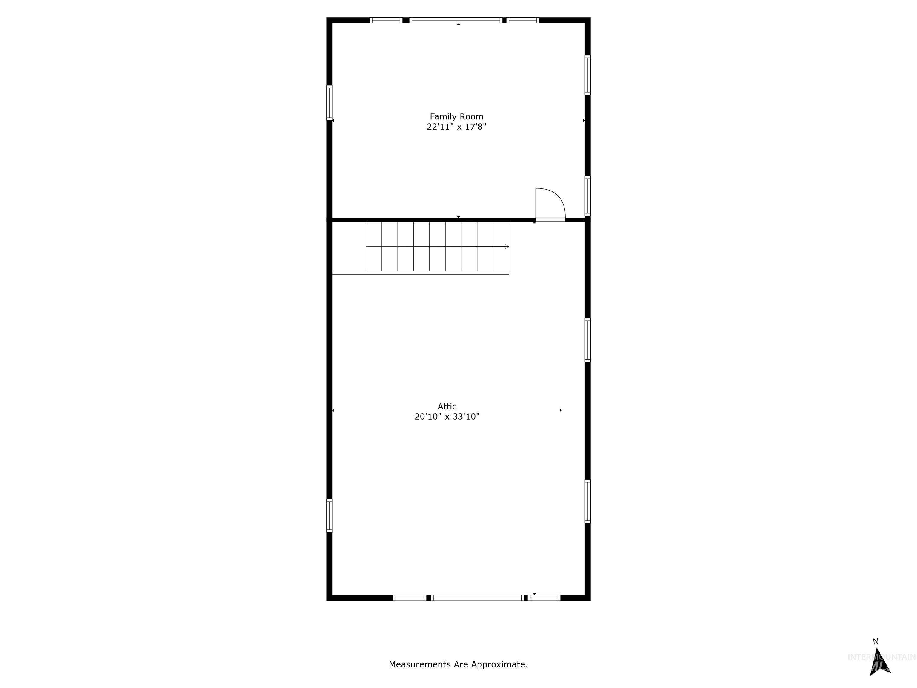 View of room layout