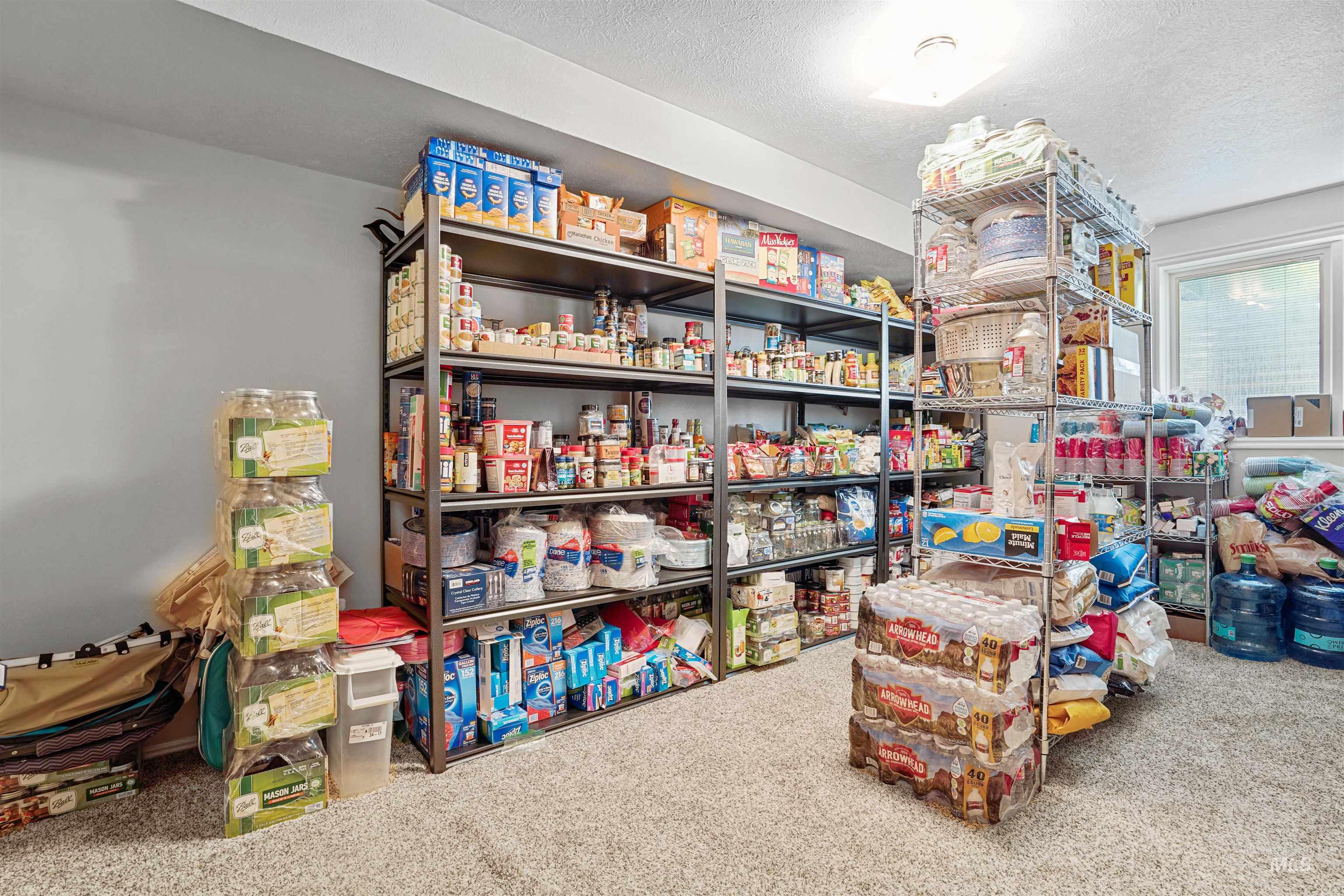 View of storage area