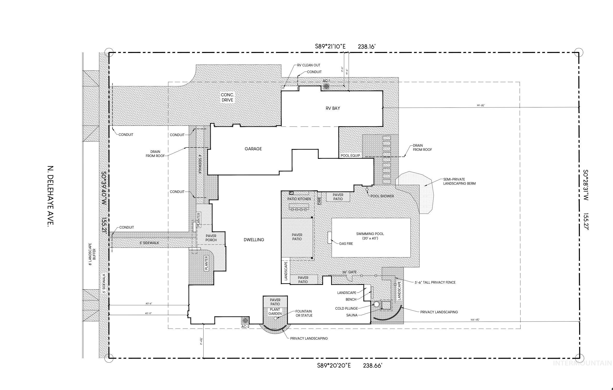 View of room layout
