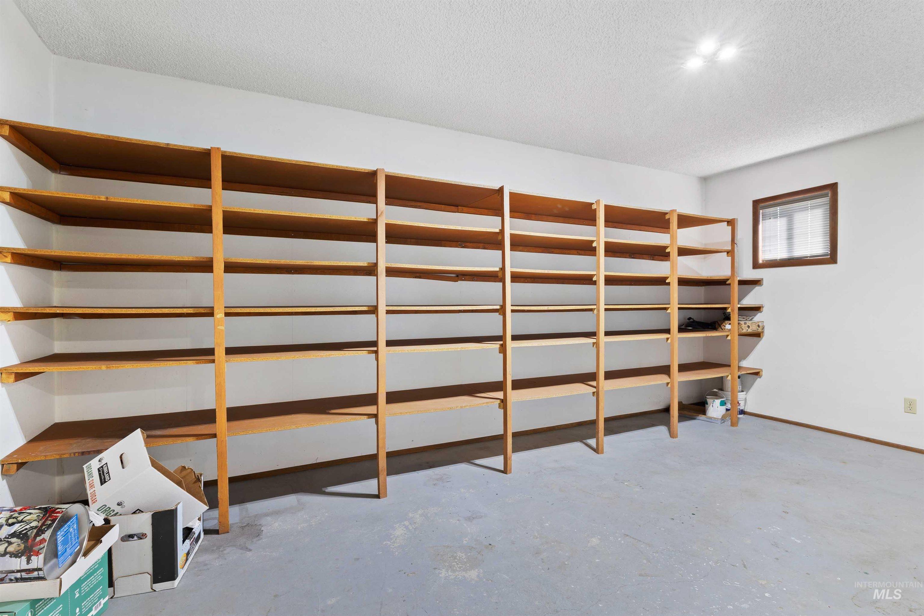 View of storage area