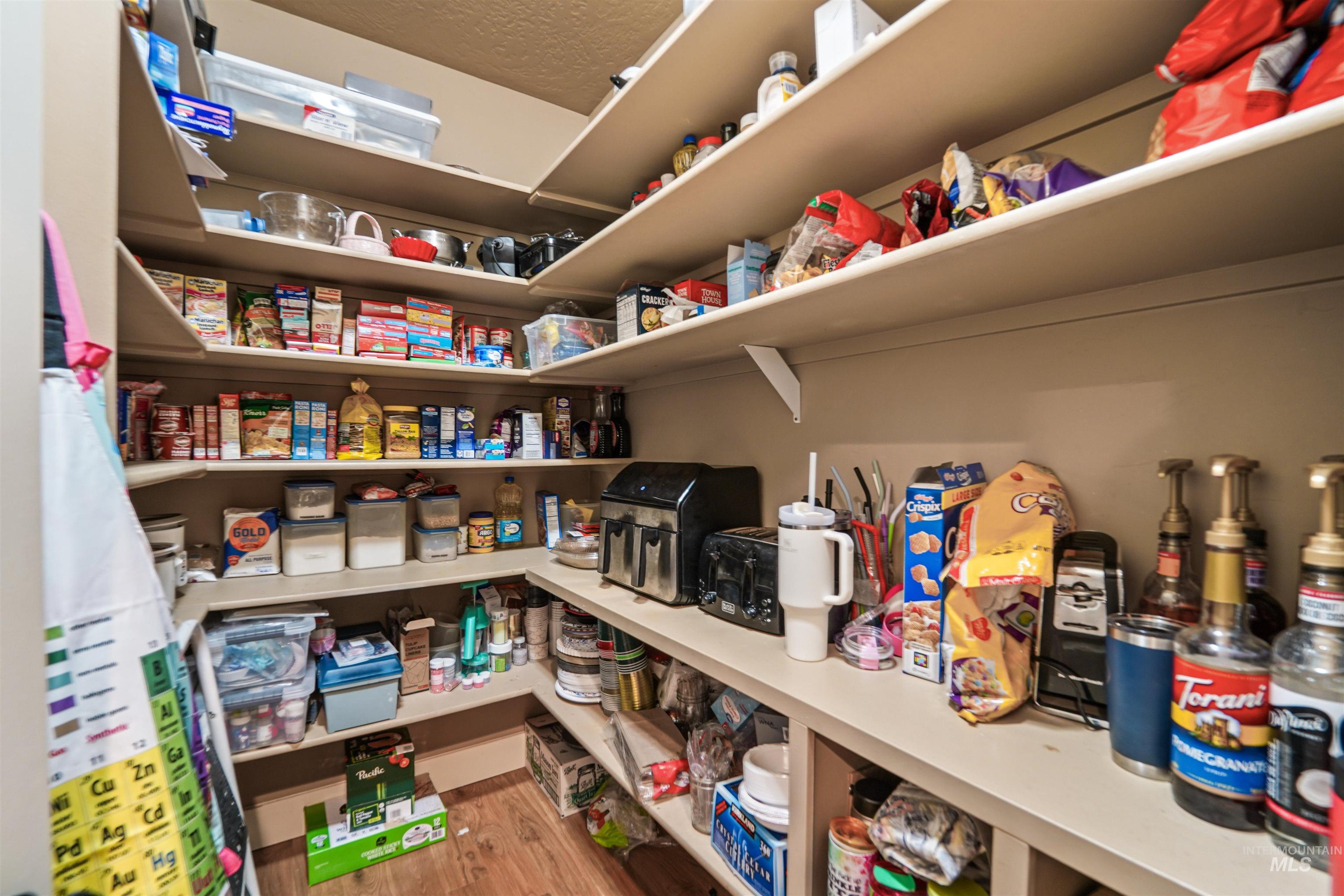 View of storage area