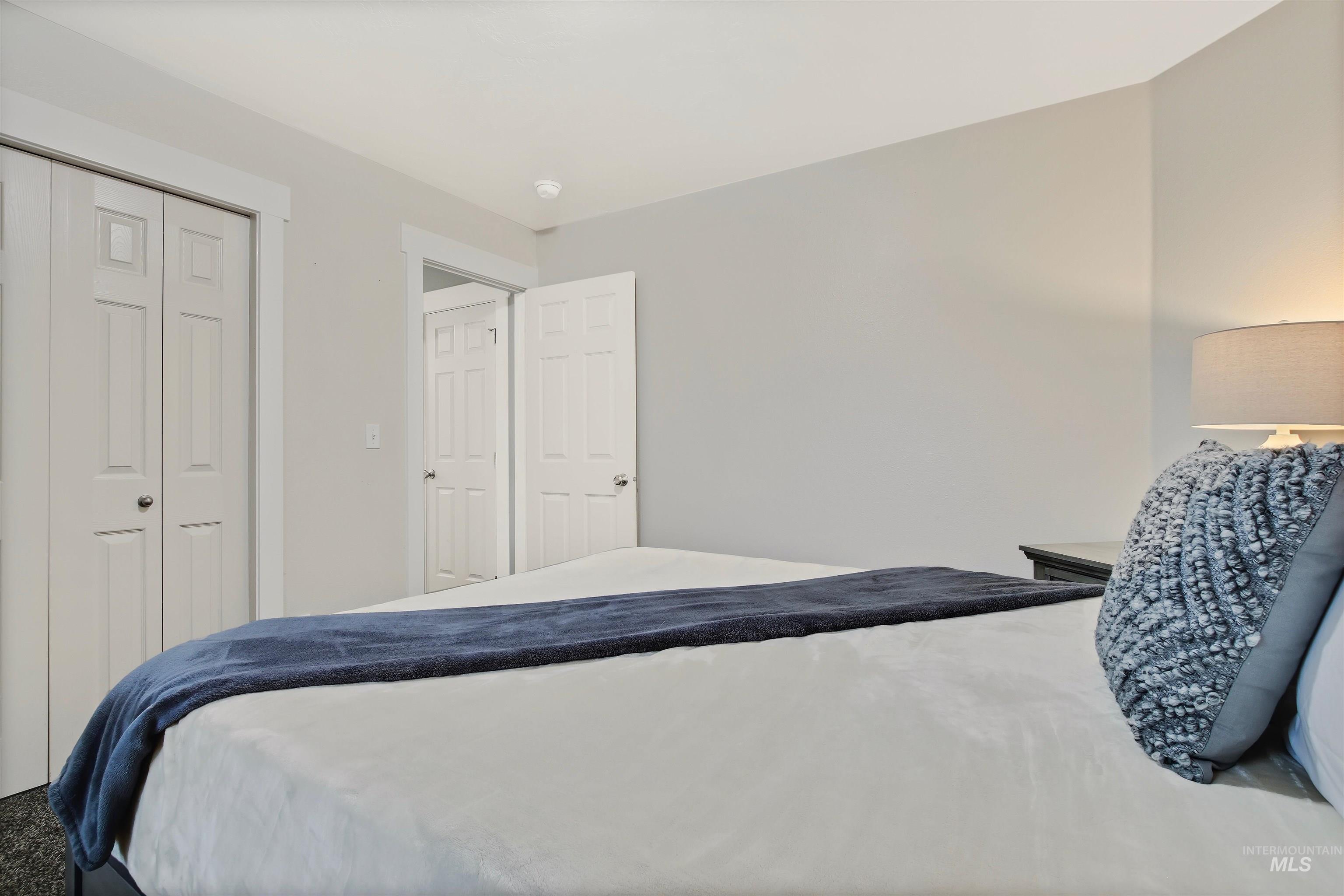 Bedroom with a closet