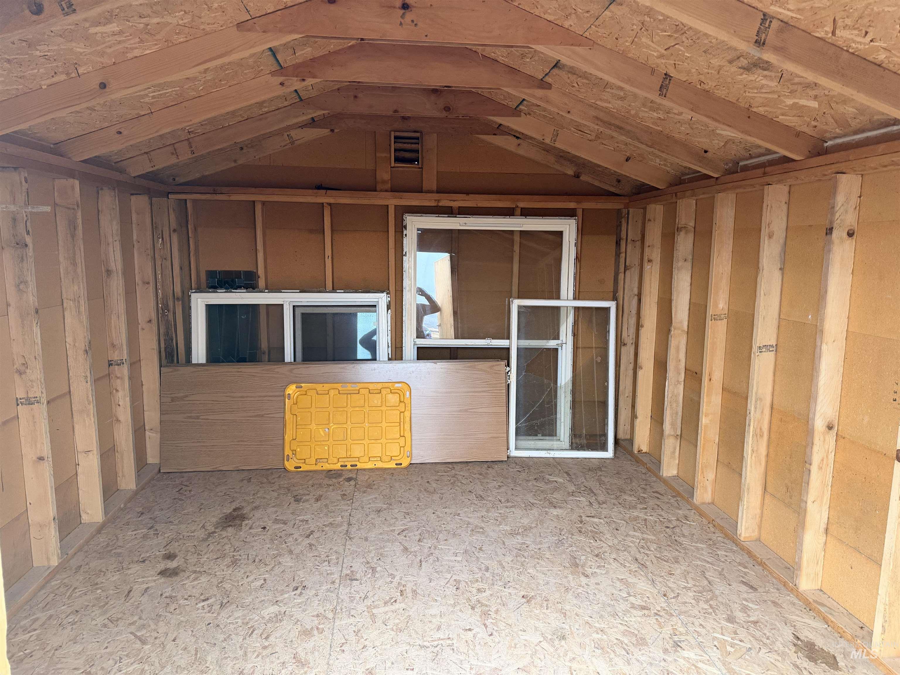 View of storage area