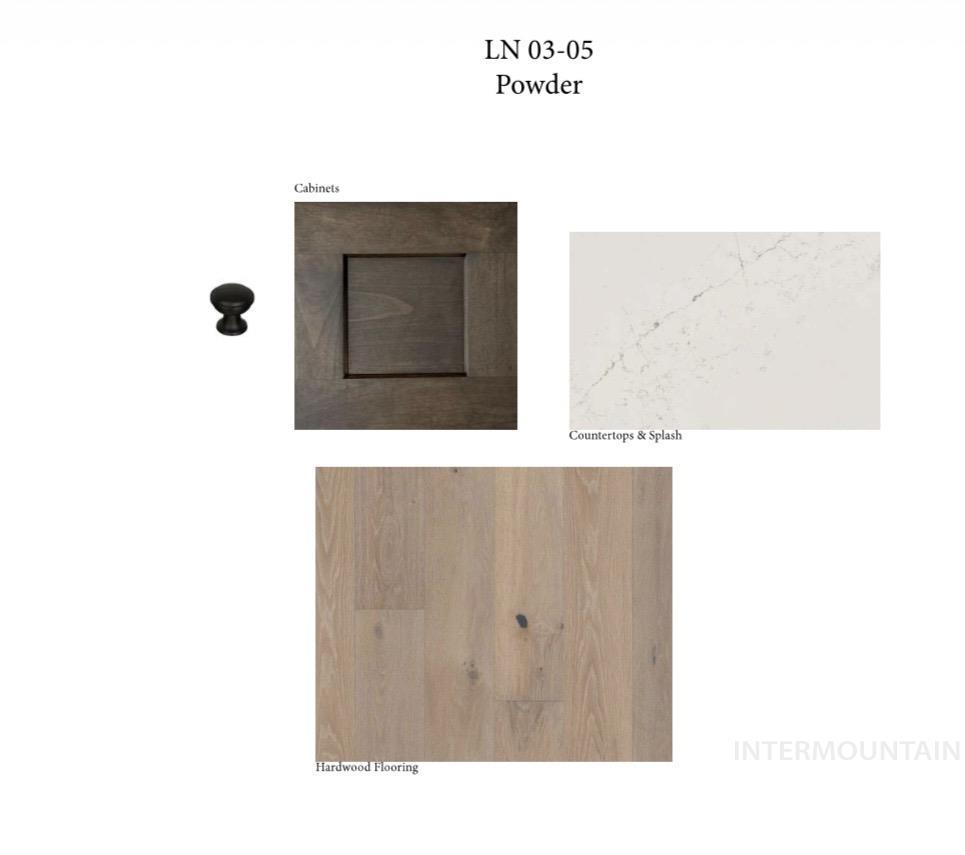 View of marketing collateral with multiple images