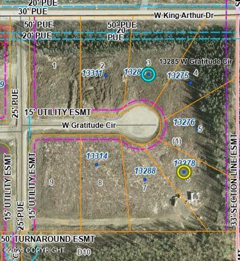 Vacant Land For Sale - 13278 W Gratitude Circle<br/> Houston, AK 99694