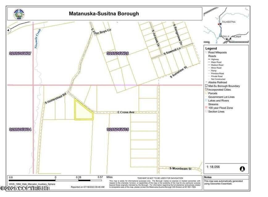 Trapper Creek, Alaska 99683, United States, ,Land,Active,161982